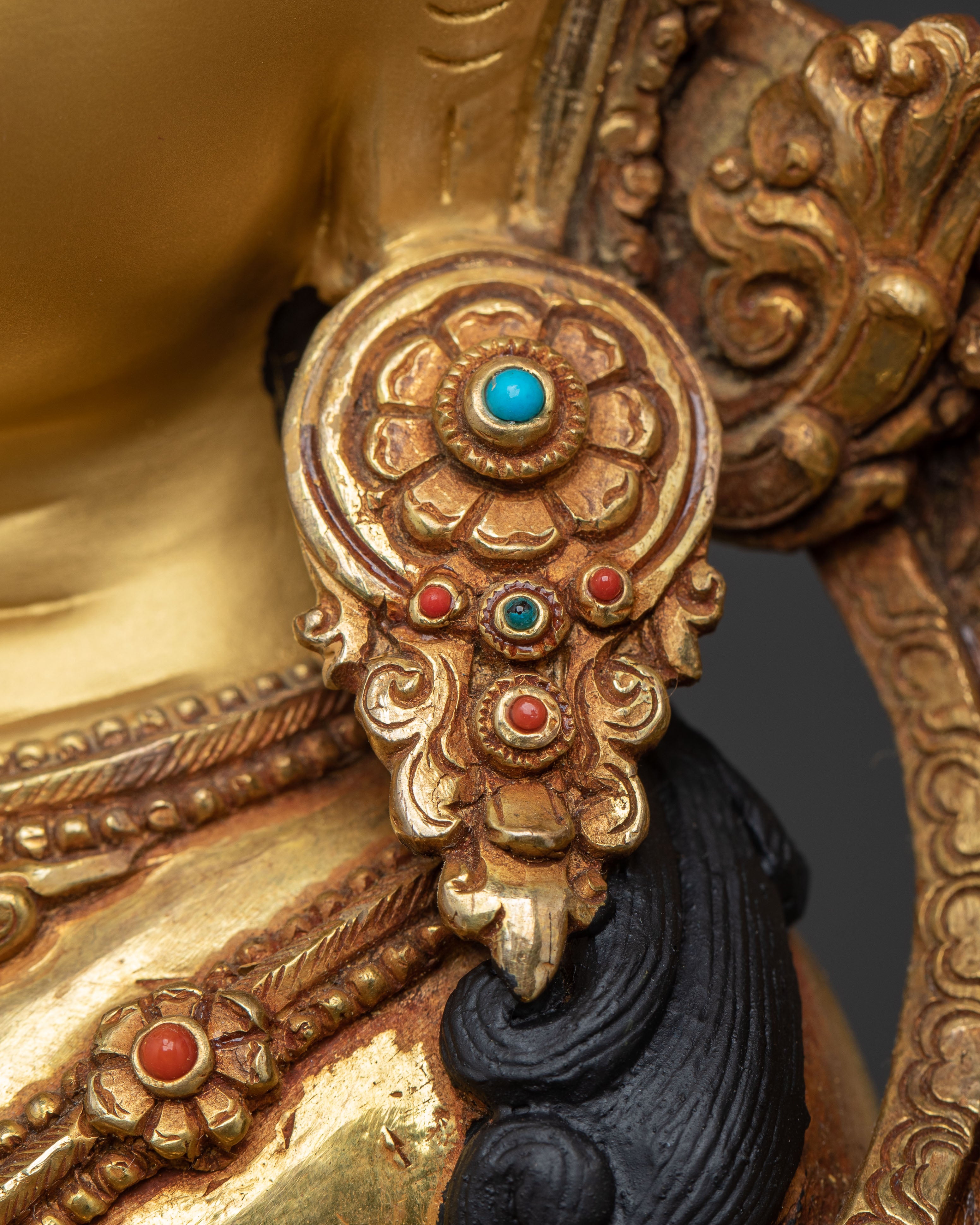 Statue Set of Five Sacred Bodhisattvas | Enlightened Beings of Wisdom and Compassion