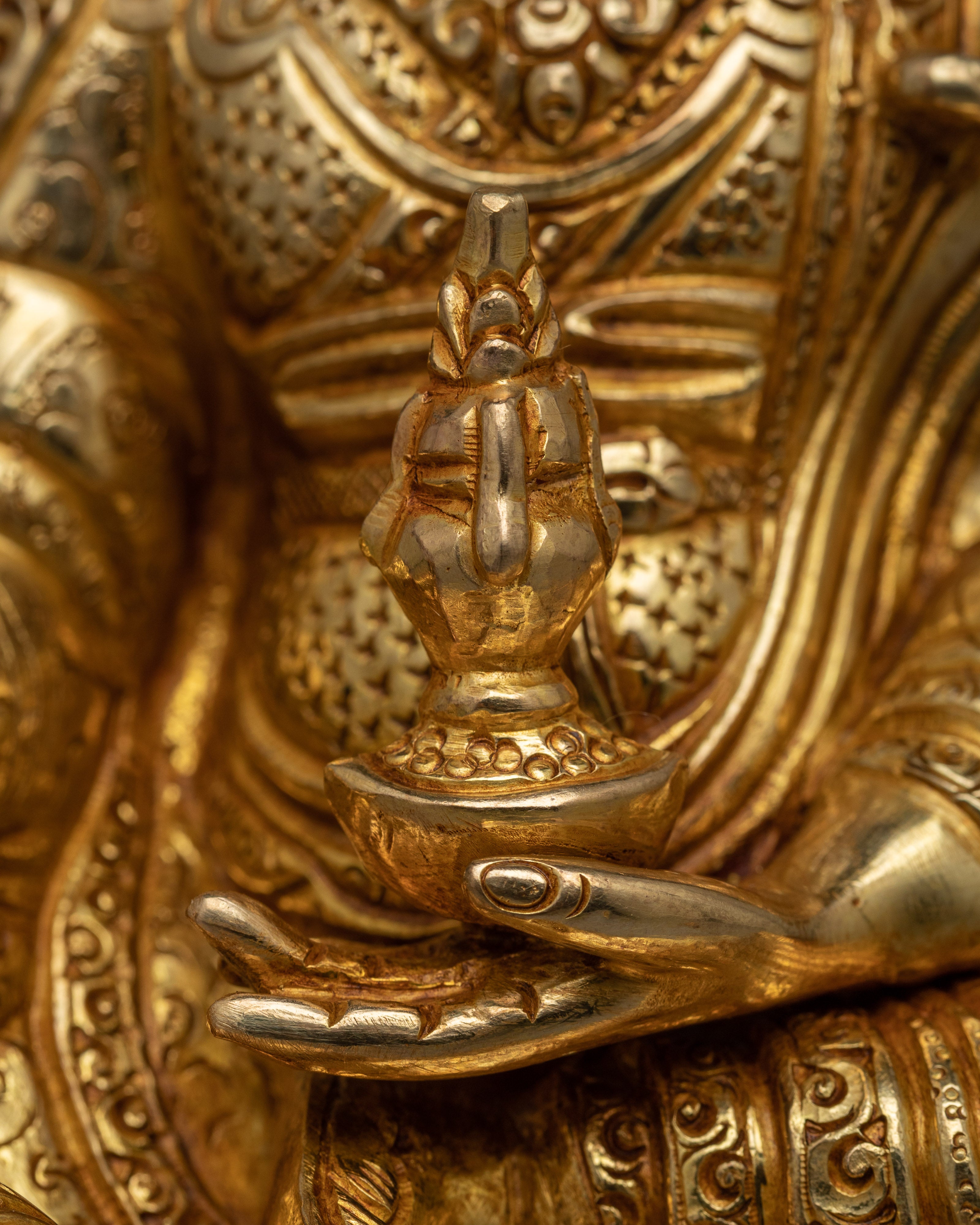 Guru Rinpoche Religious Statue | Bringing Tibetan Mysticism to Life