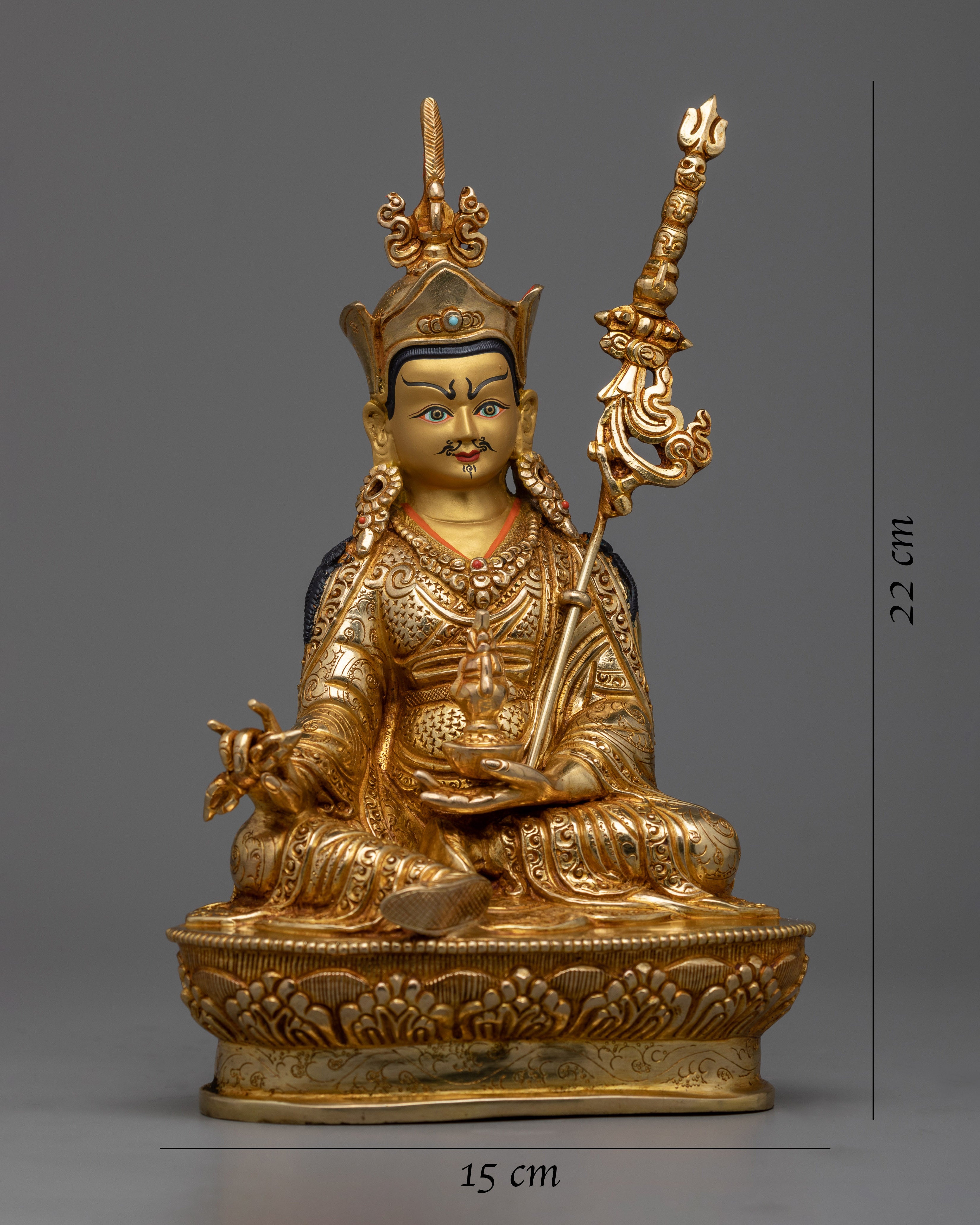 Guru Rinpoche Religious Statue | Bringing Tibetan Mysticism to Life