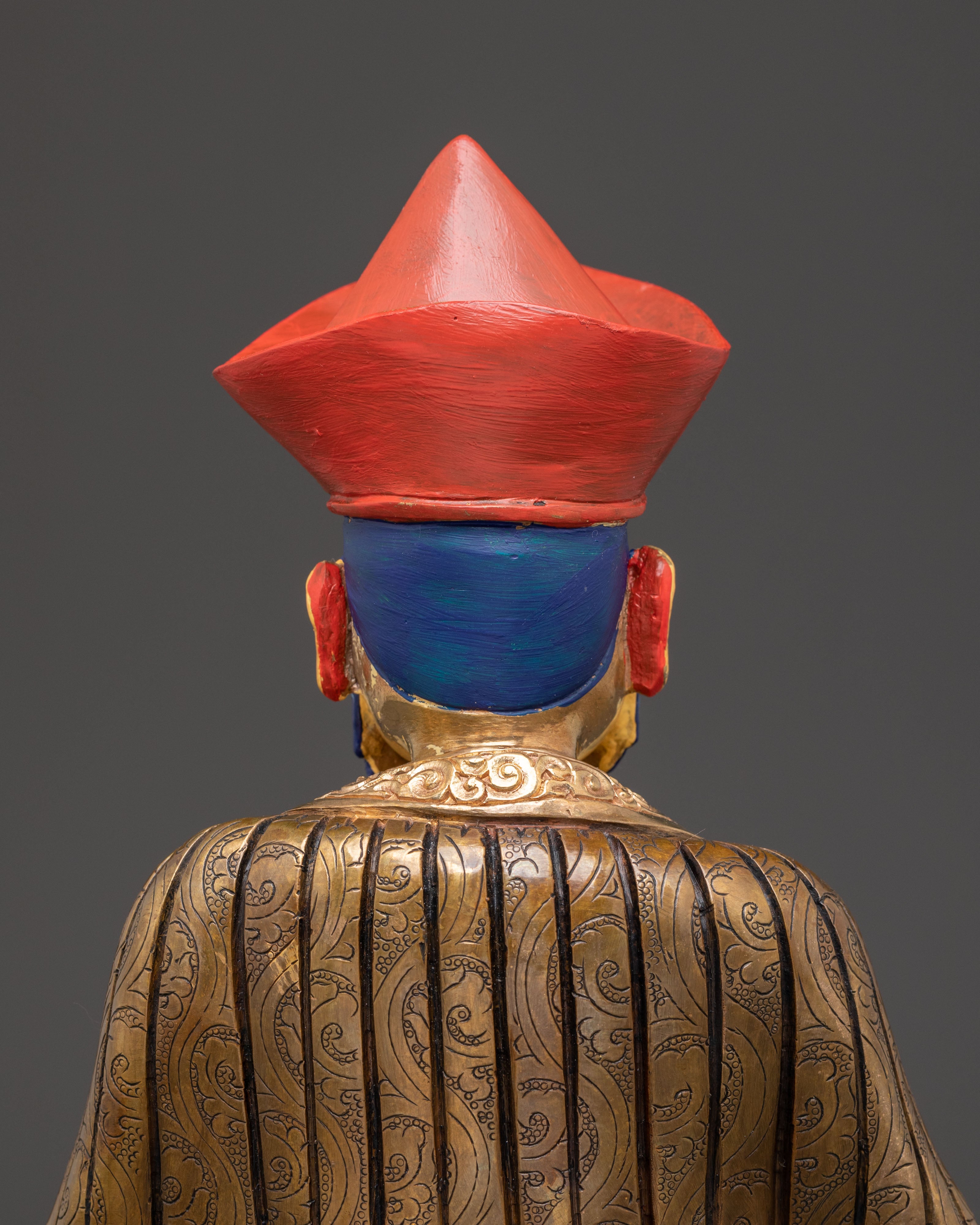 Handmade Statue of Guru Shapdum | Buddhist Master Sculpture