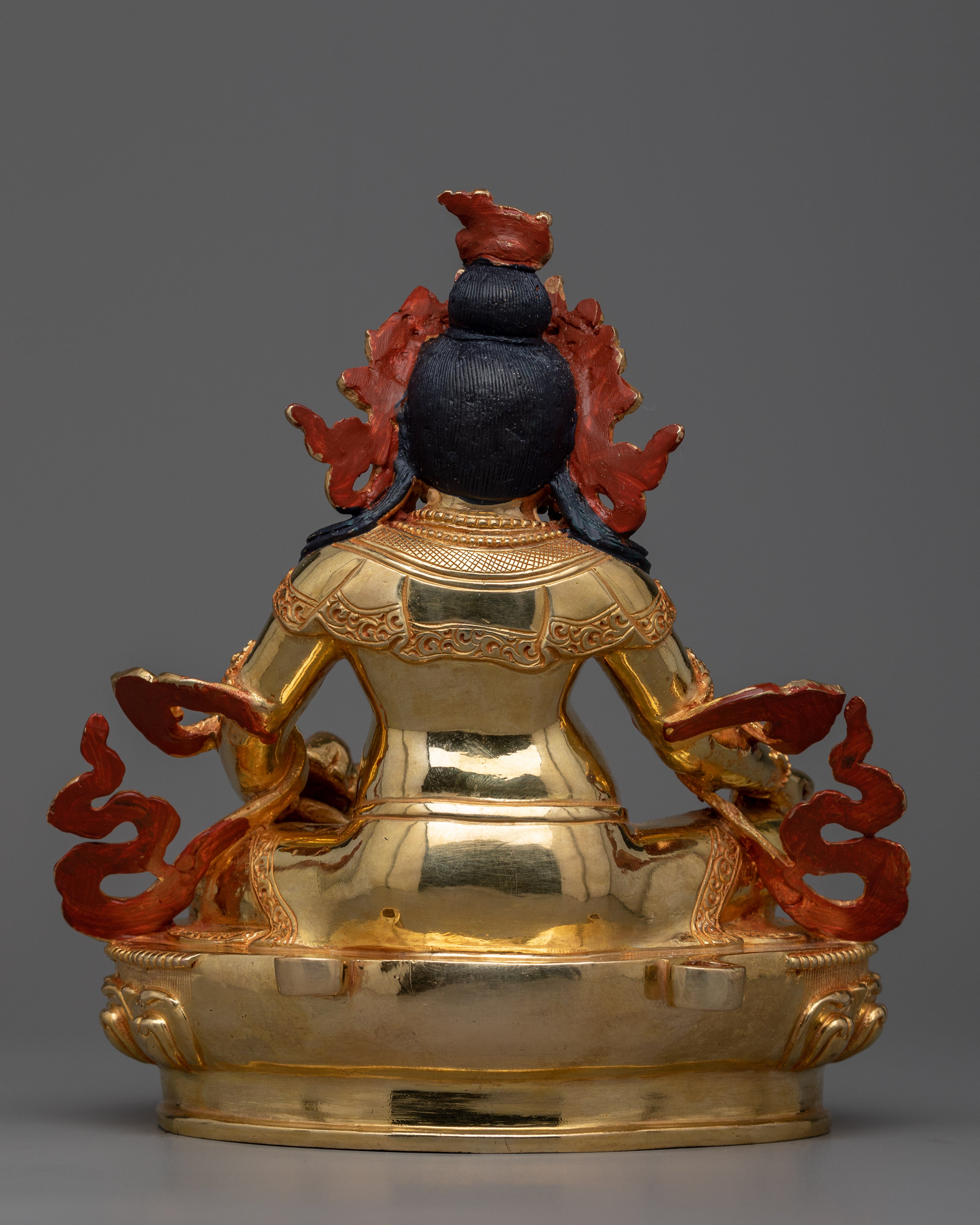 Welcome Prosperity with our Dzambhala Sculpture Copper | Divine Abundance