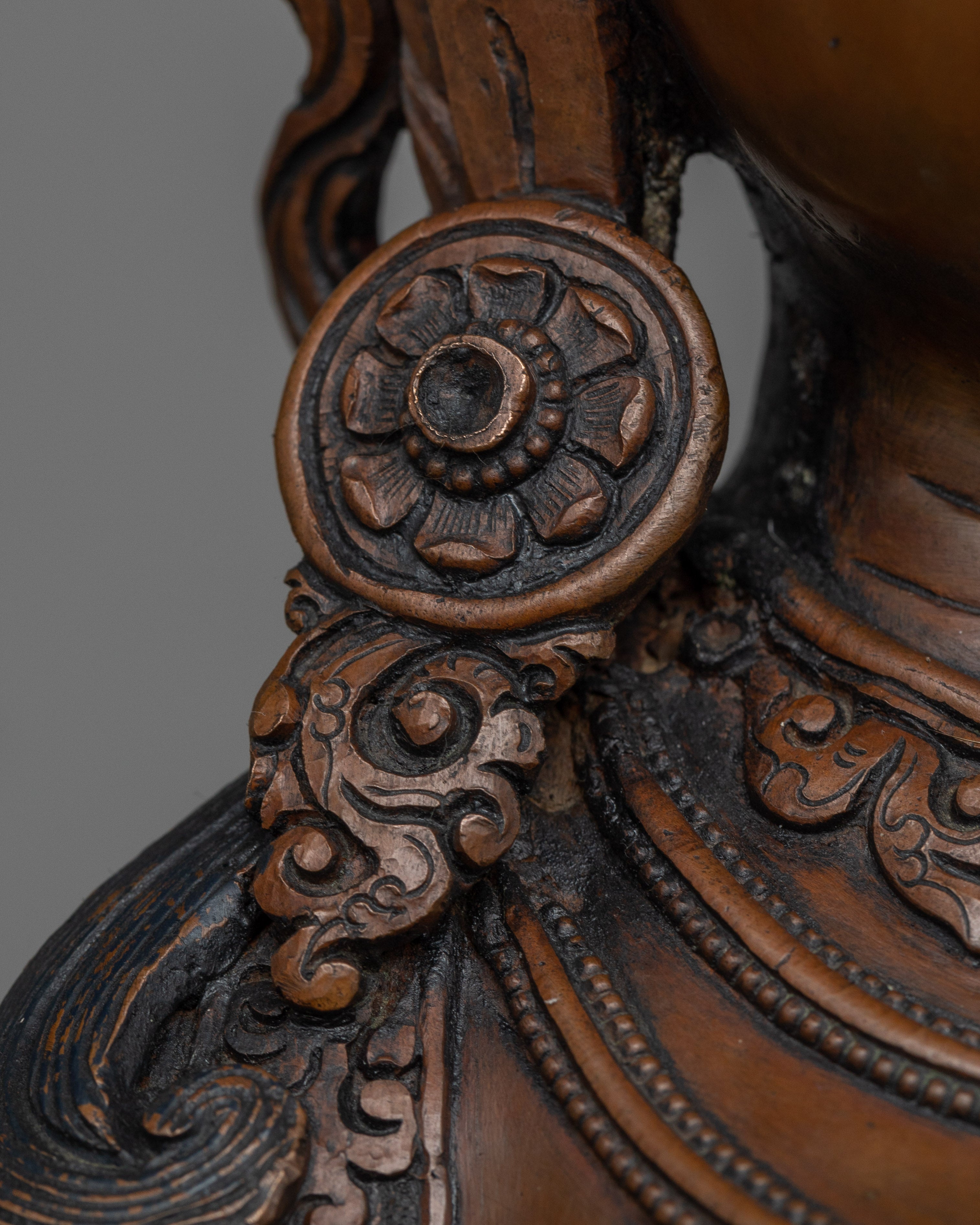 Premium Green Tara Outdoor Copper Sculpture | Invite Benevolence