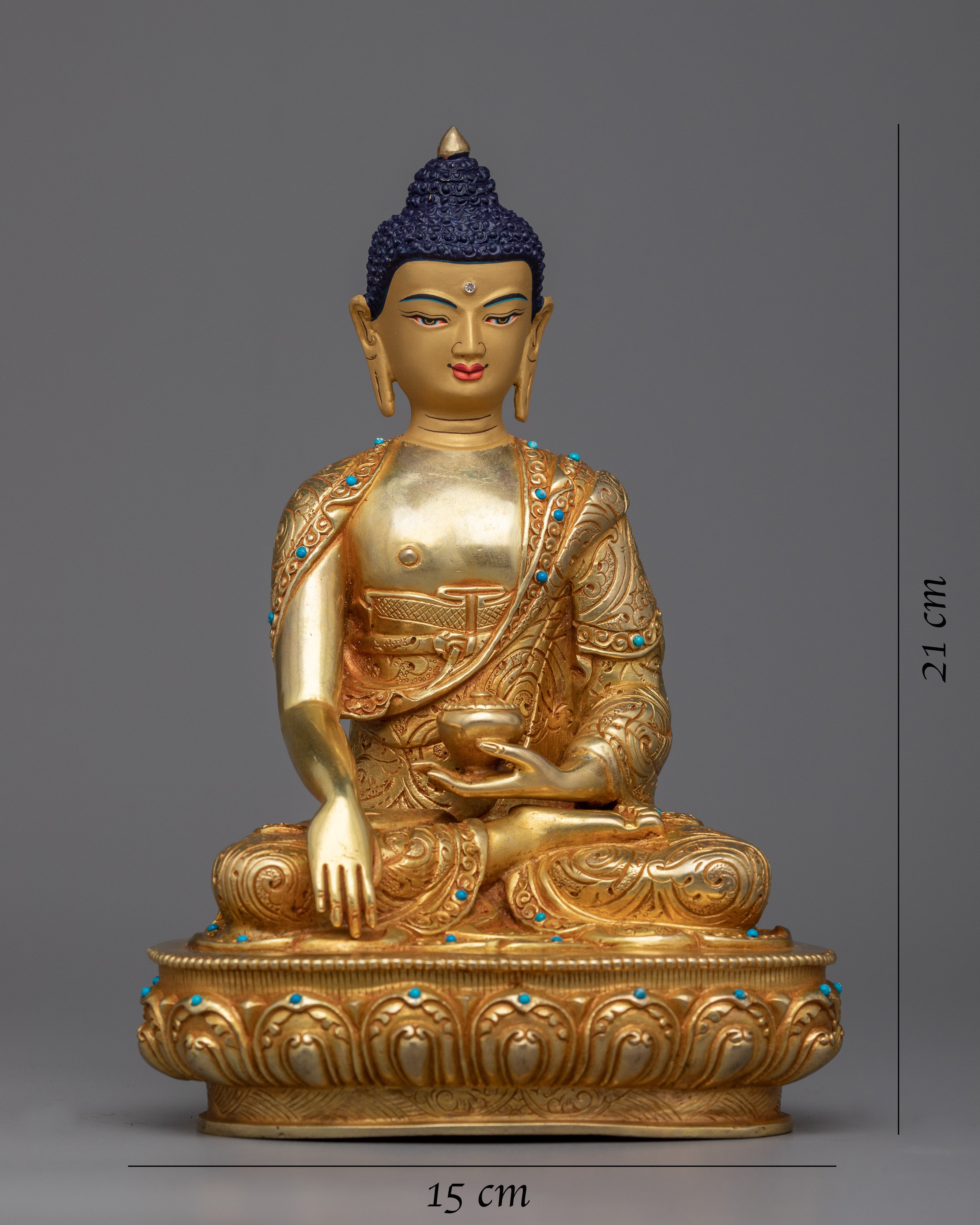 Little Buddha Shakyamuni Statue | Embrace Wisdom with our Himalayan Sculpture