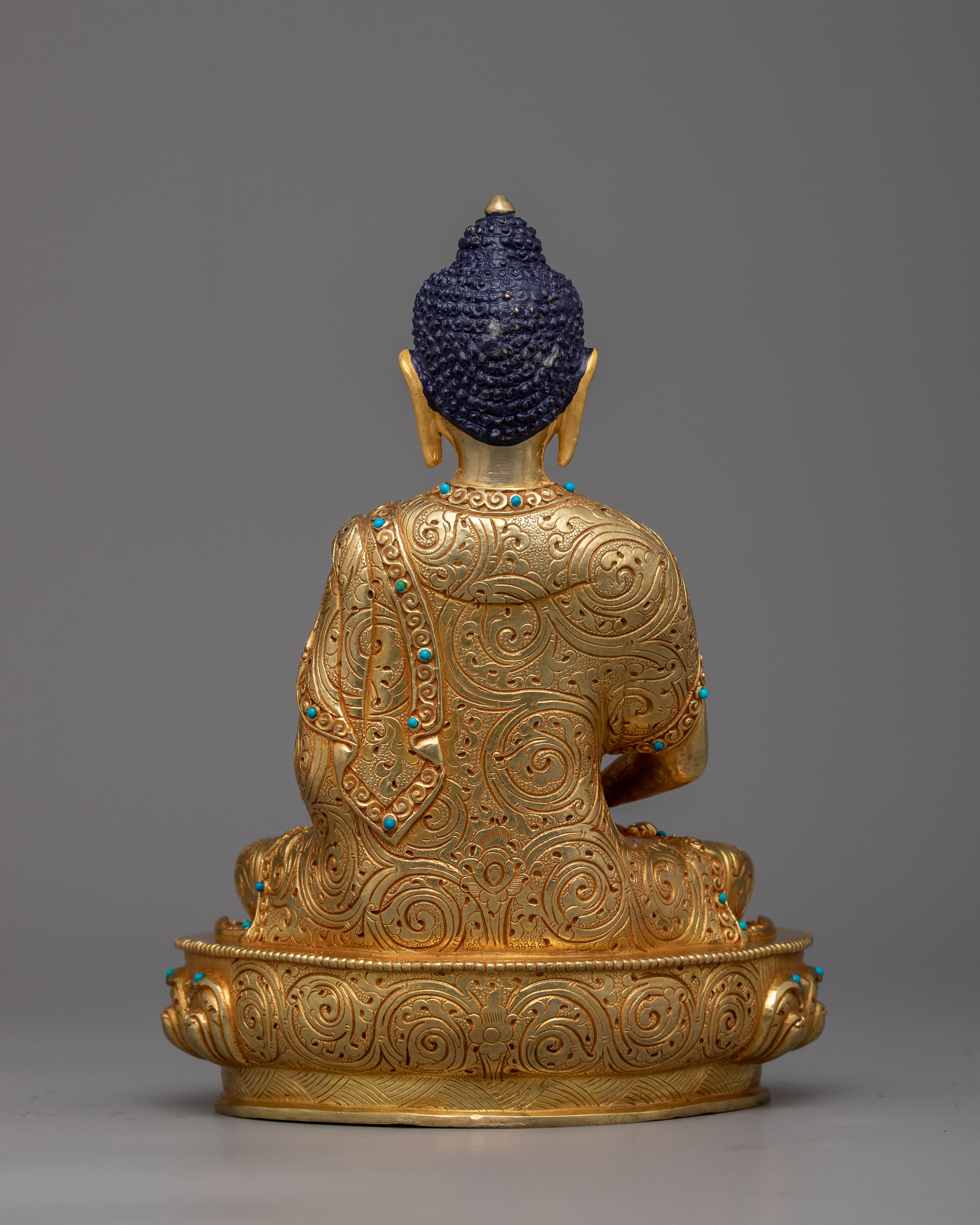 Discover Serenity with our Tiny Buddha Amitabha Statue | Handcrafted Buddha Sculpture