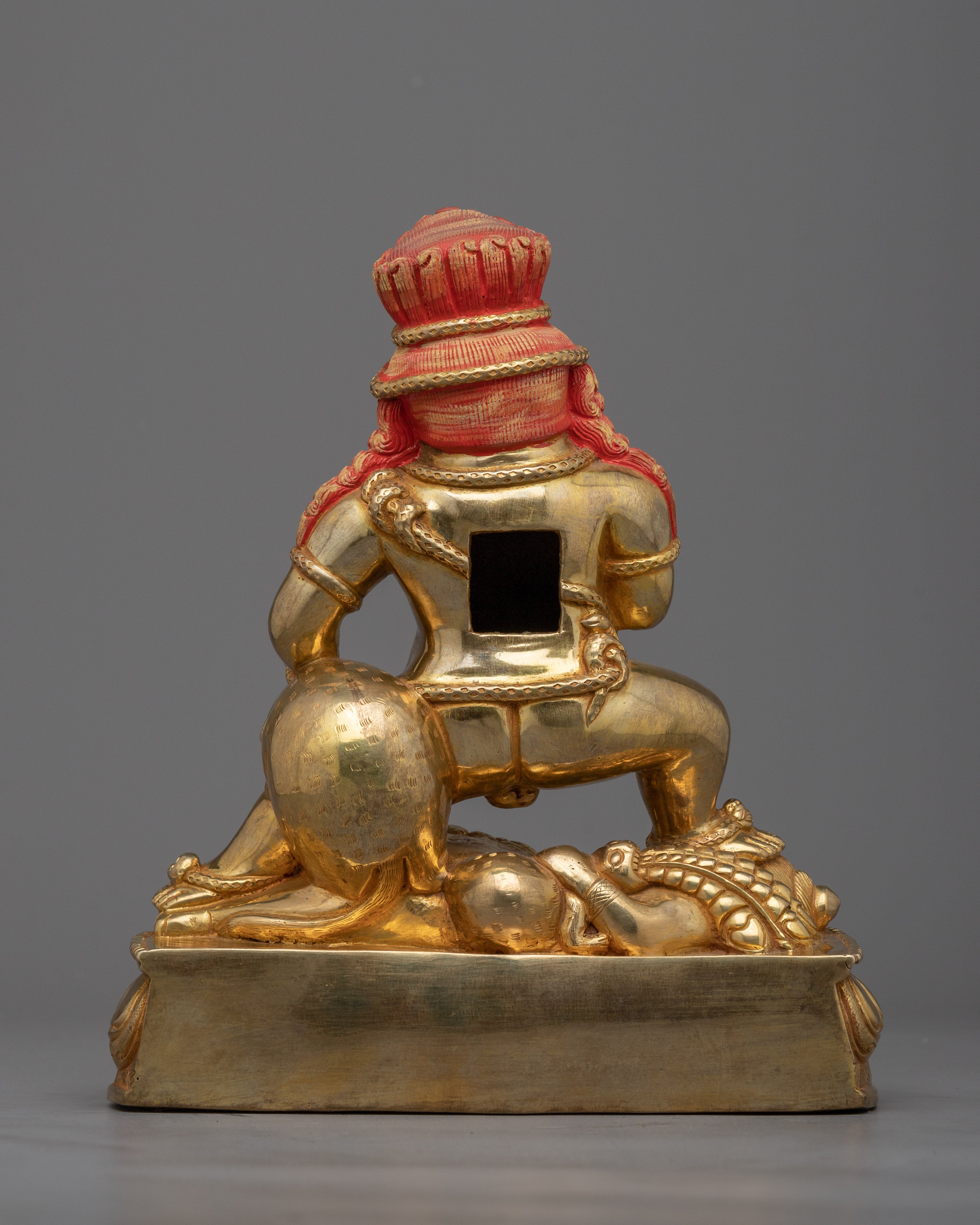 Asian Arts and Crafts | Usher in Prosperity with our Black Dzambhala Sculpture