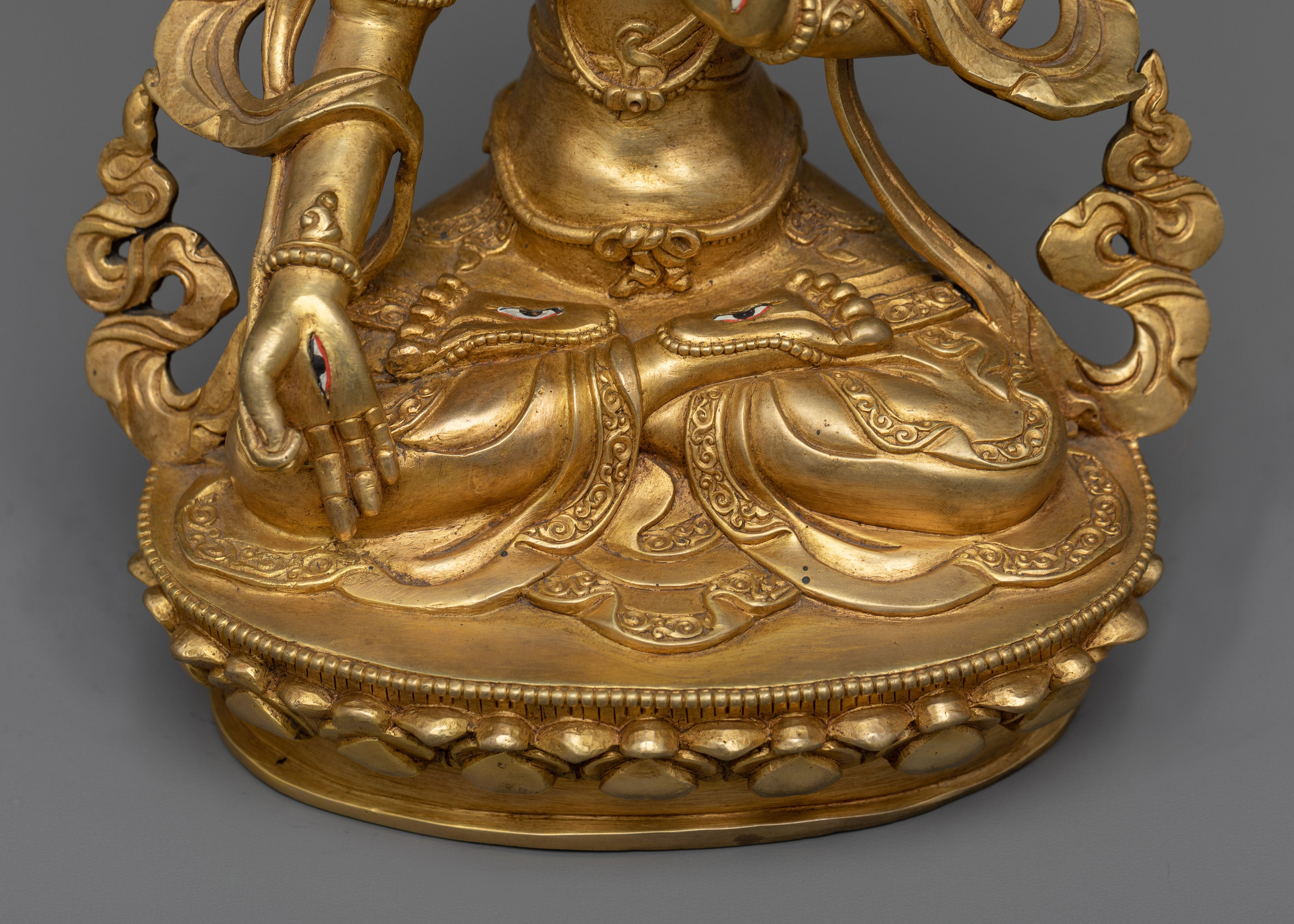 Discover Tranquility with Our Tara White Statue | Handcrafted Symbol of Compassion