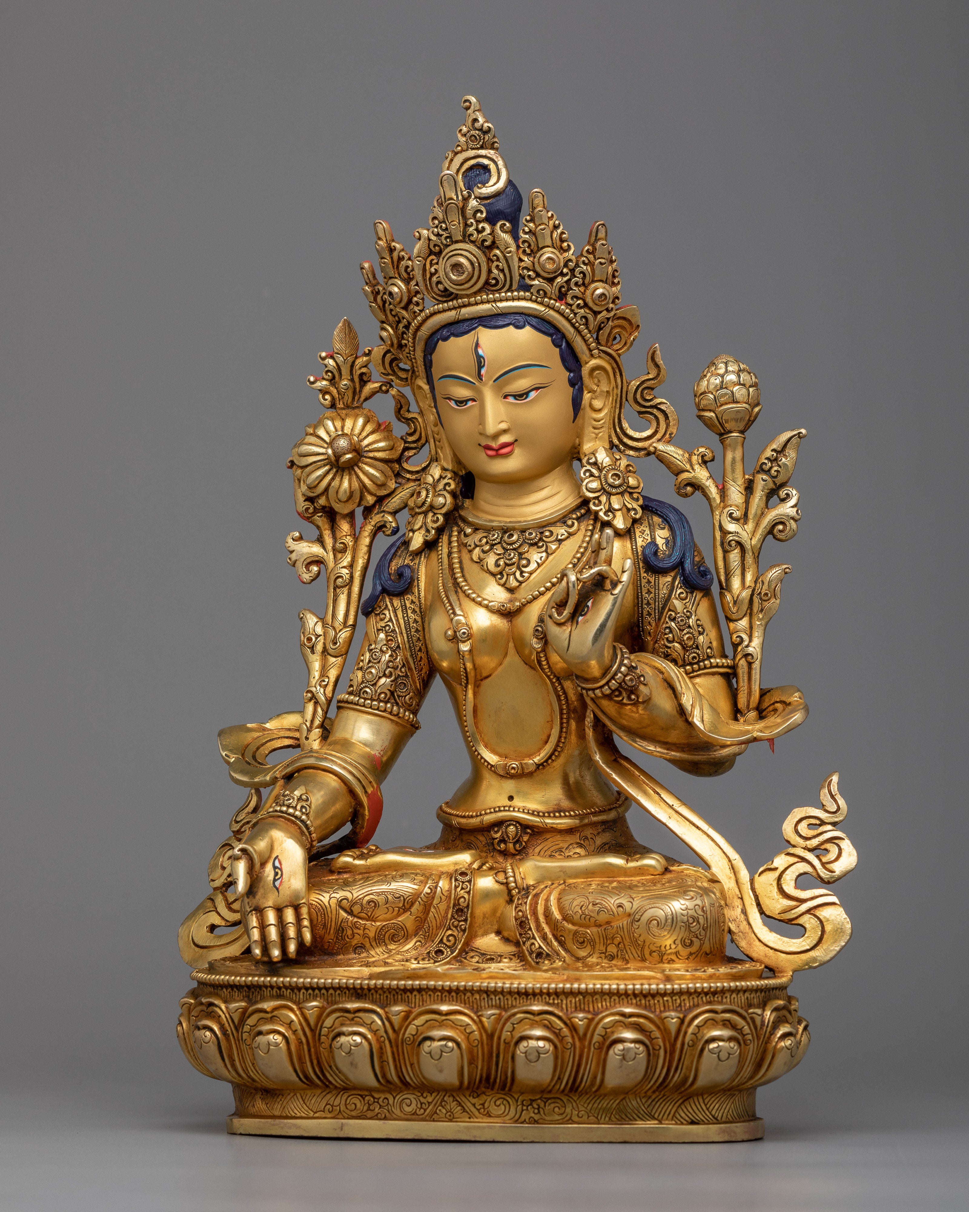 White Tara Buddhist Goddess Statue | Experience Serenity and Compassion