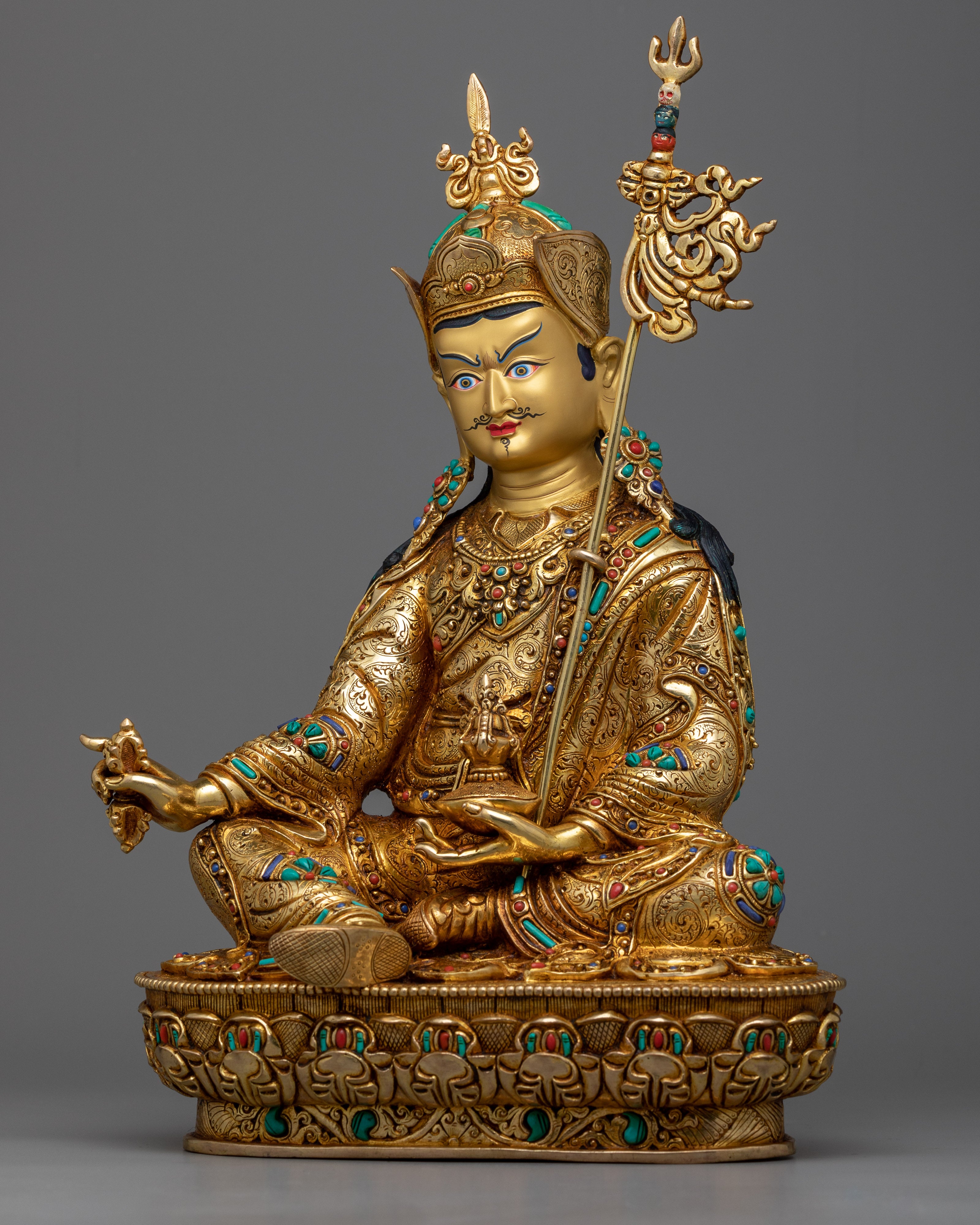 The Lotus-Born Buddha Statue | Embrace Tranquility with our Guru Rinpoche