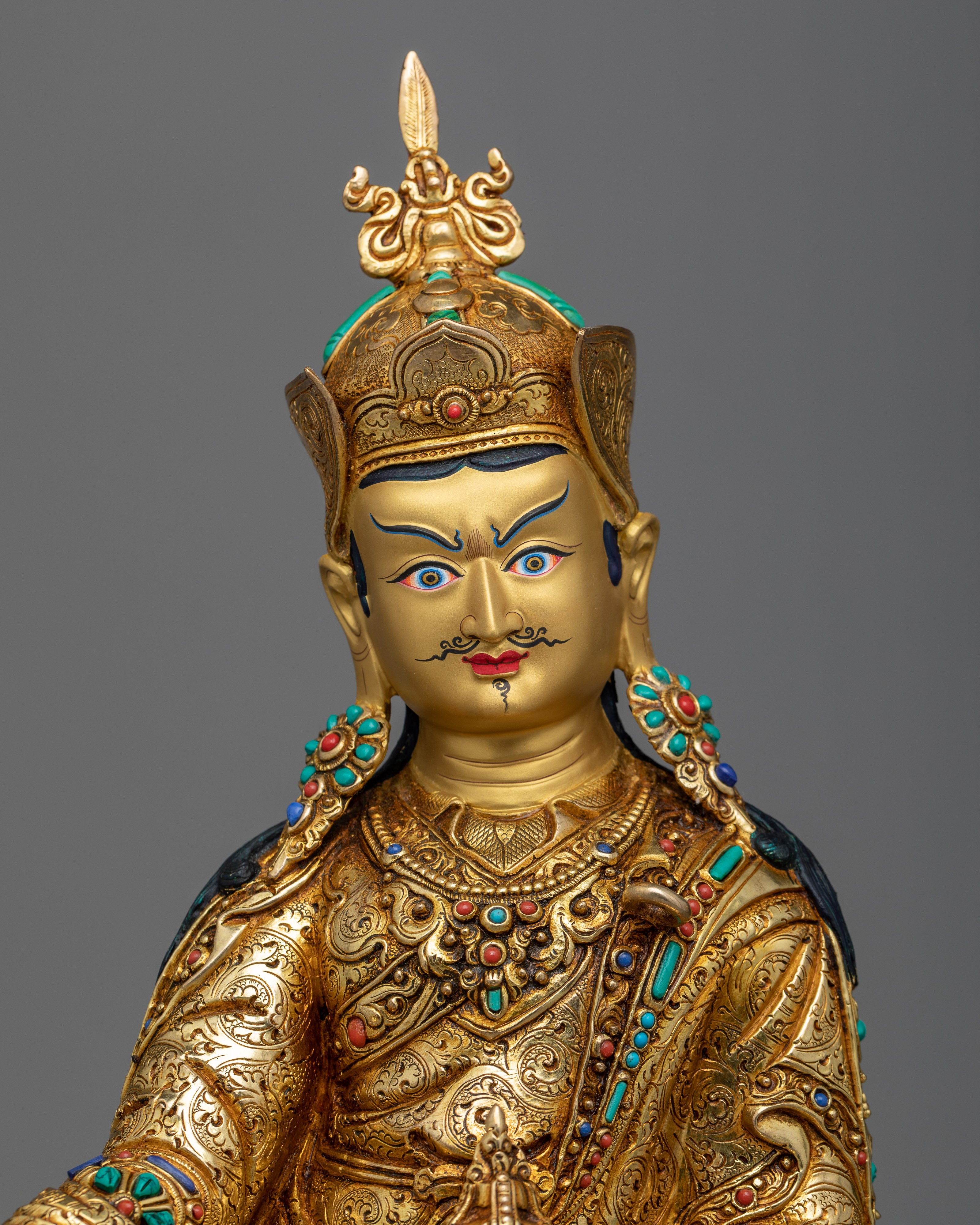 The Lotus-Born Buddha Statue | Embrace Tranquility with our Guru Rinpoche