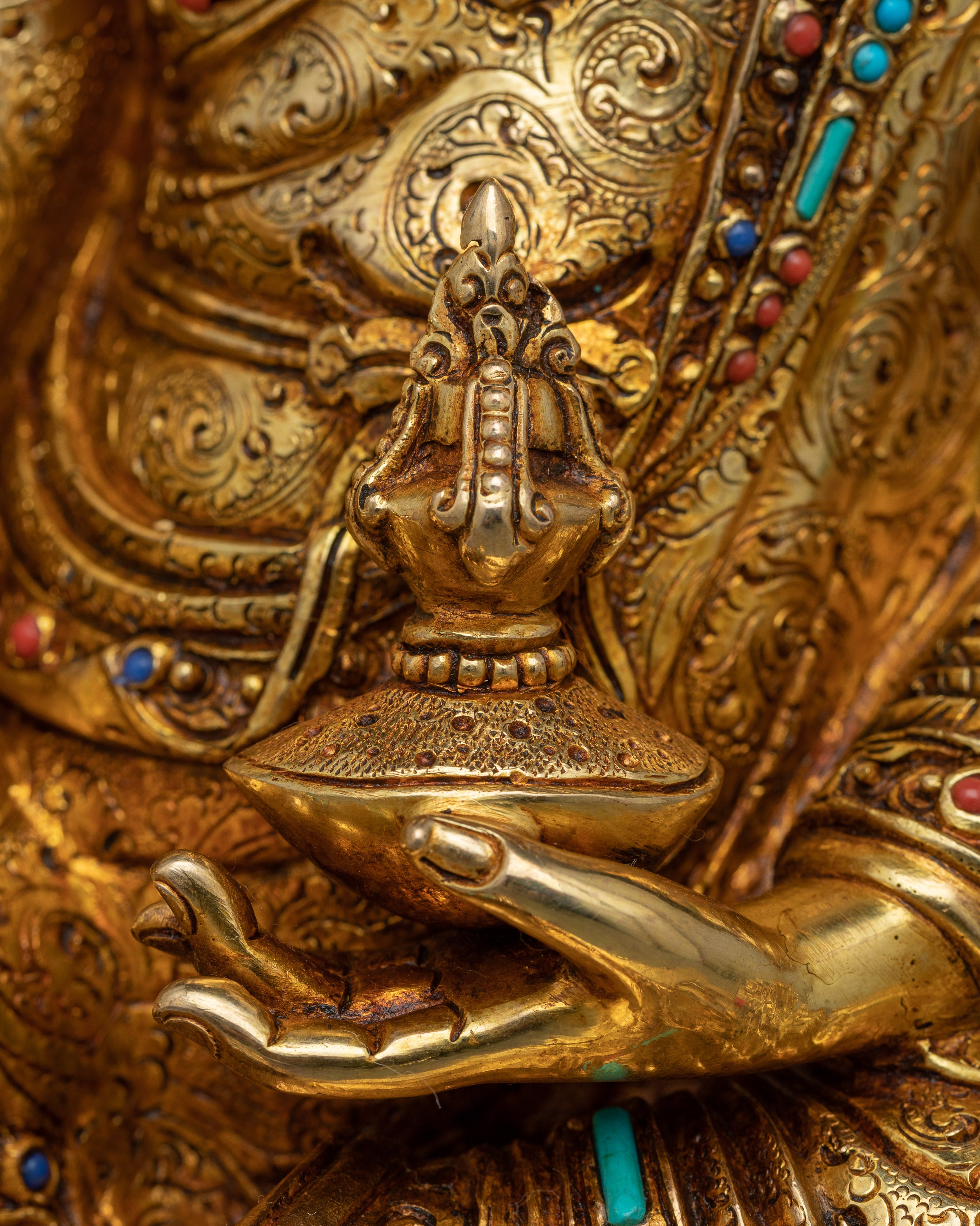 The Lotus-Born Buddha Statue | Embrace Tranquility with our Guru Rinpoche