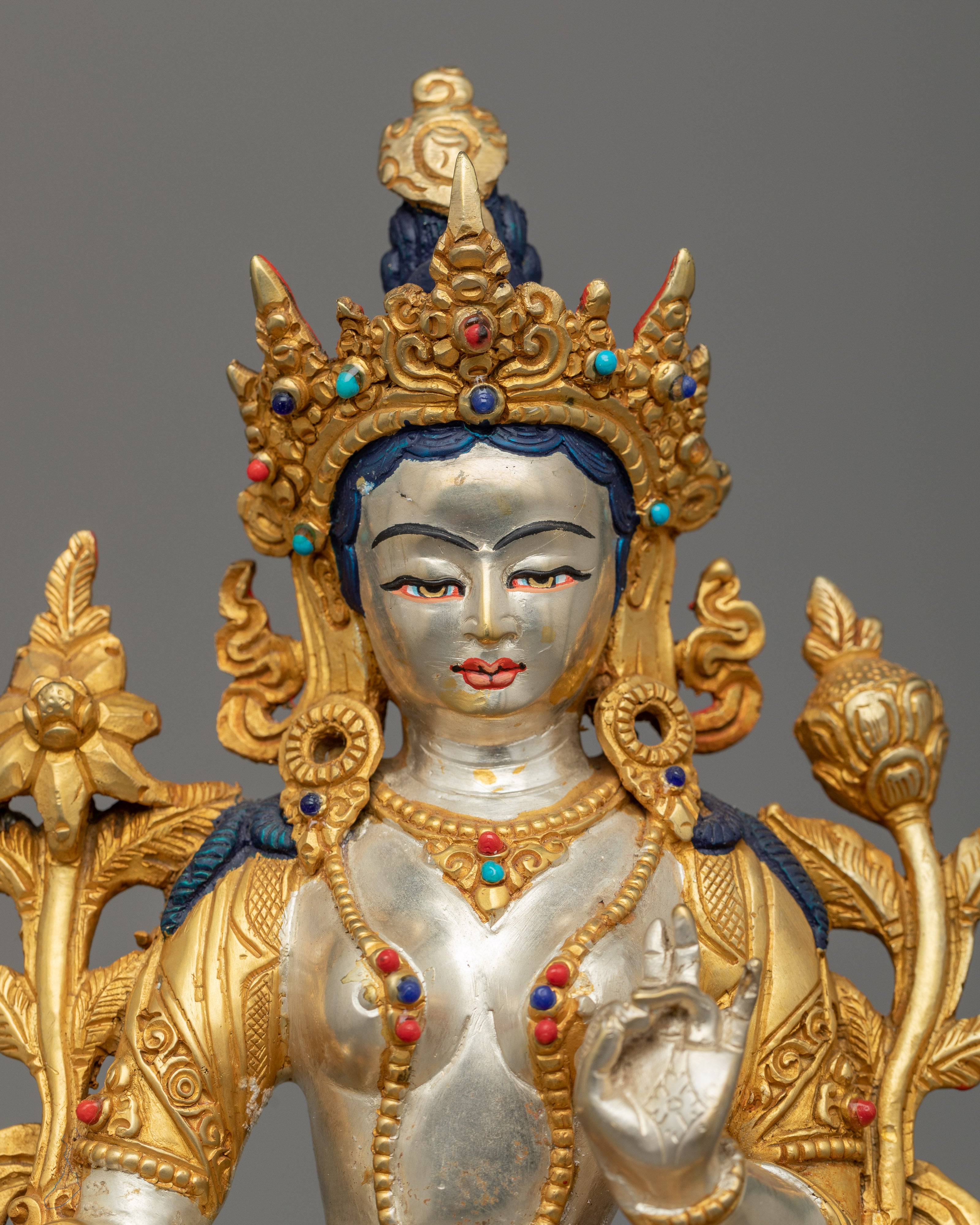 Female Buddha Goddess Green Tara Statue | Explore Spiritual Serenity