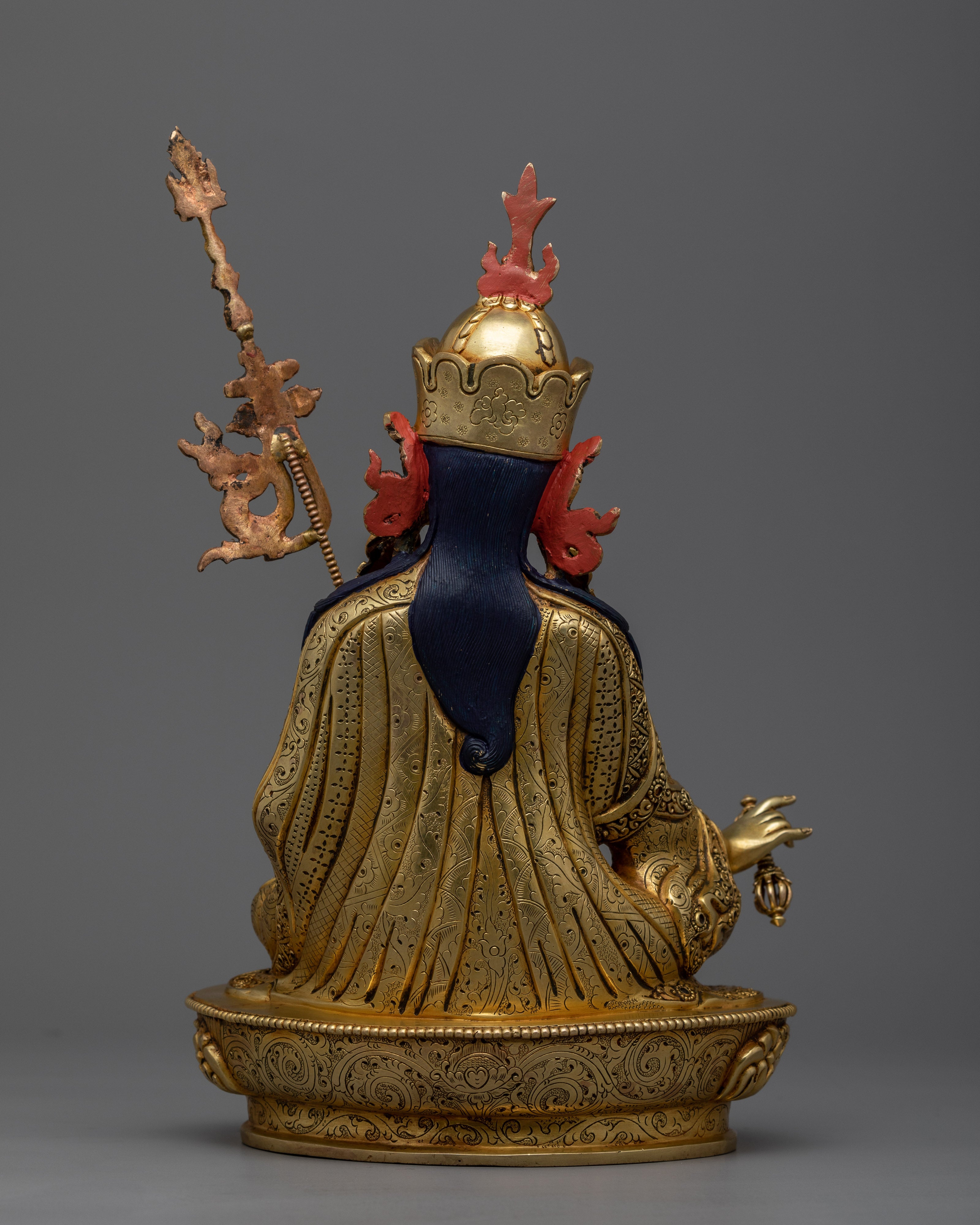 Embrace the Wisdom with Guru Rinpoche | Traditionally Hand-crafted Sculpture