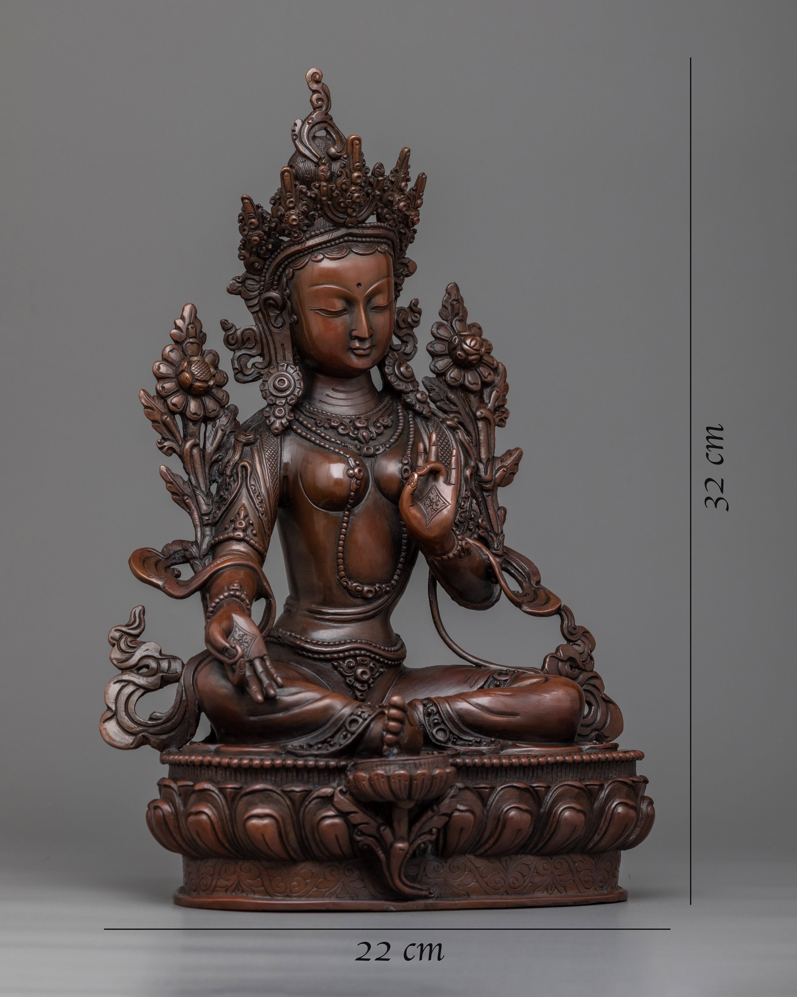 Green Tara Statue | A Respected Deity in Buddhism