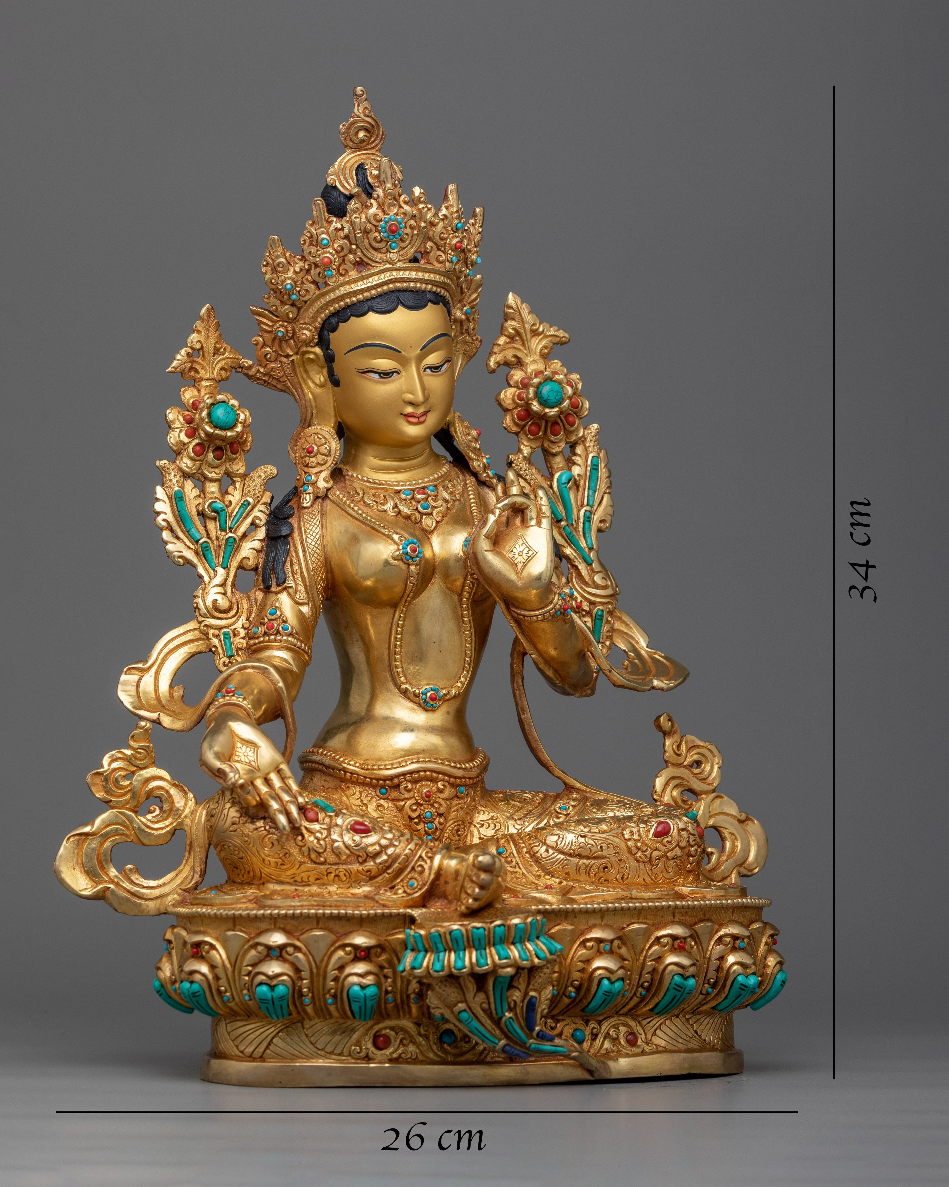 Arya Tara Statue | Embark on a Sacred Journey of Spiritual Awakening and Divine Protection