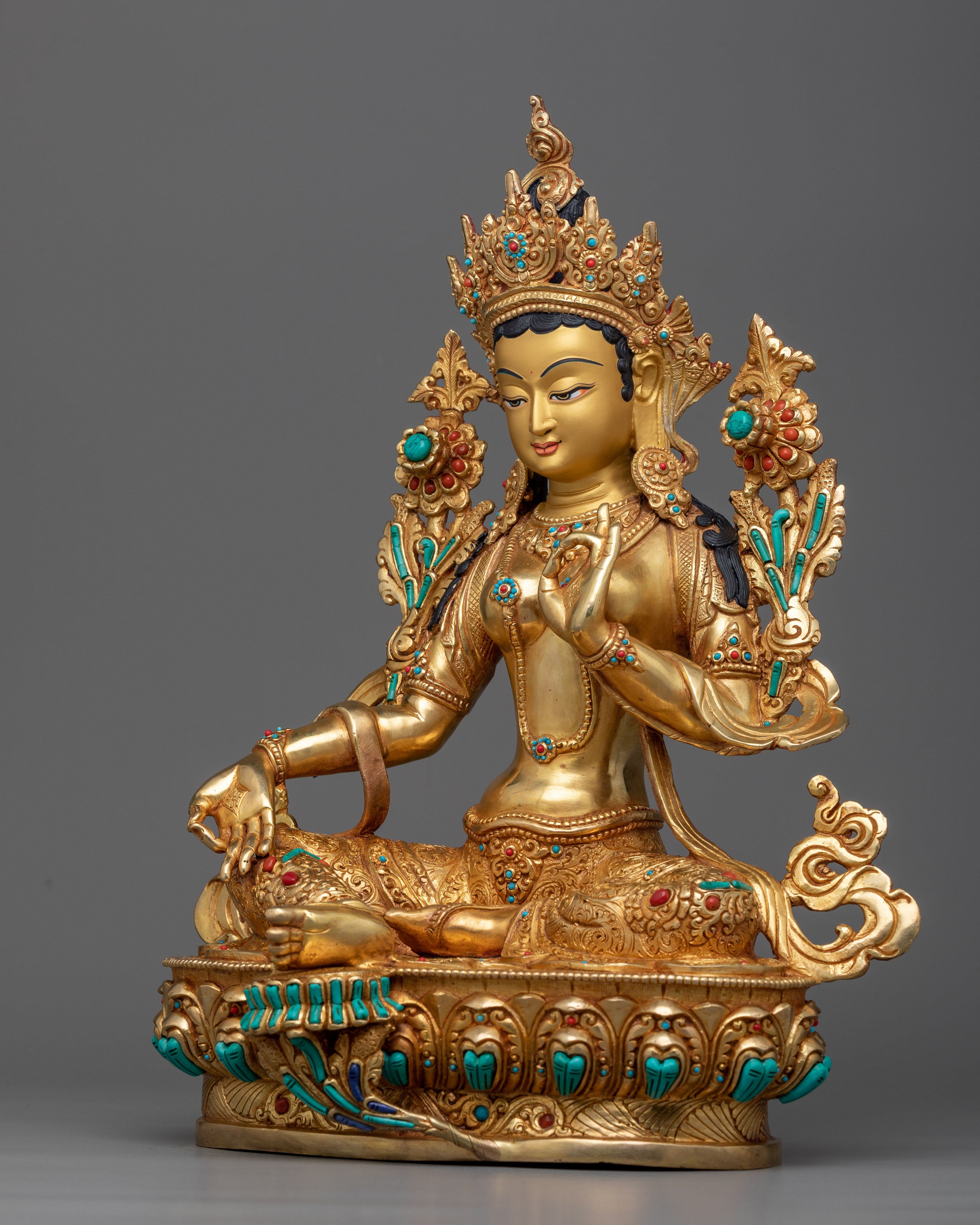 Arya Tara Statue | Embark on a Sacred Journey of Spiritual Awakening and Divine Protection