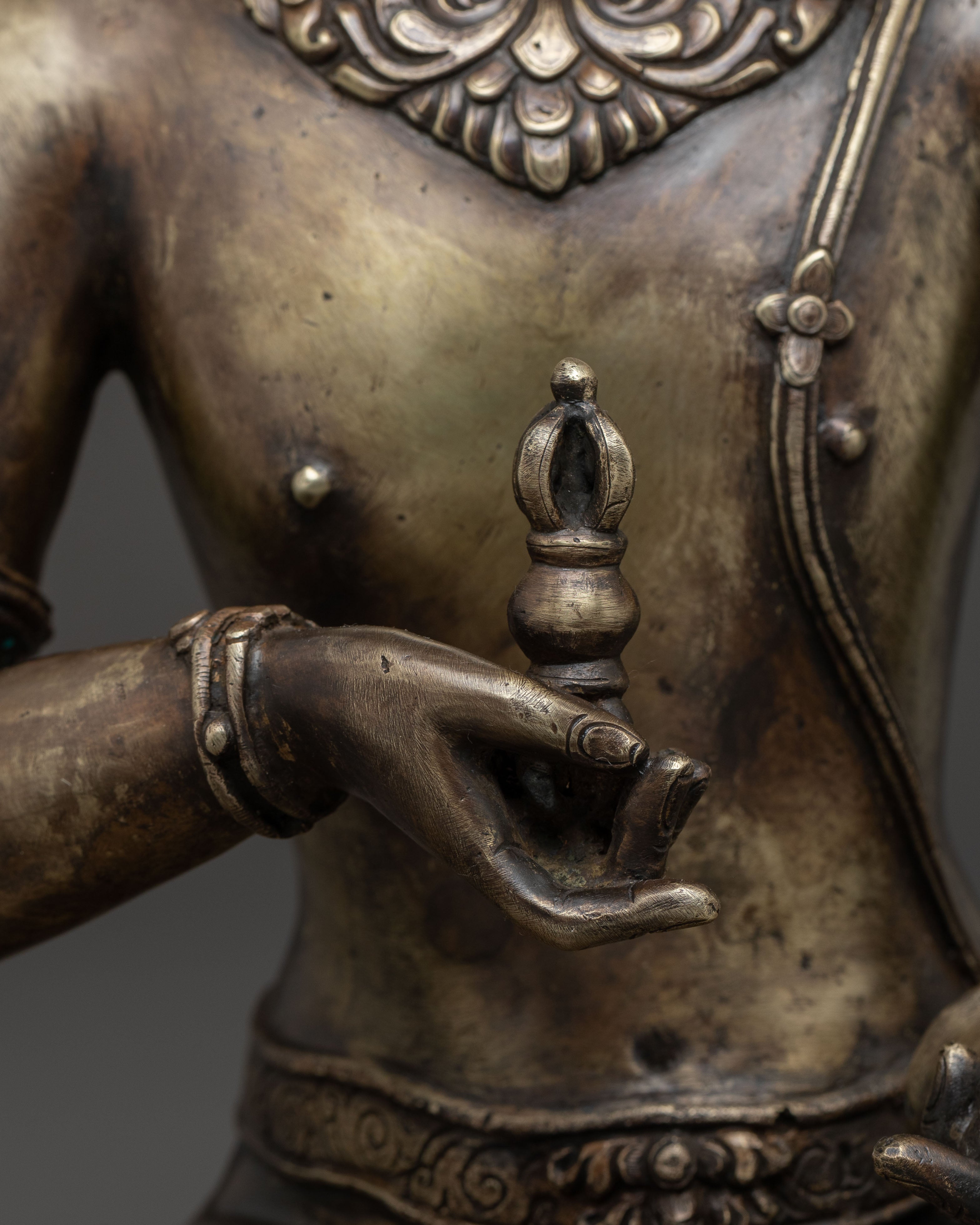 Handcrafted Vajrasattva Statue for Meditation