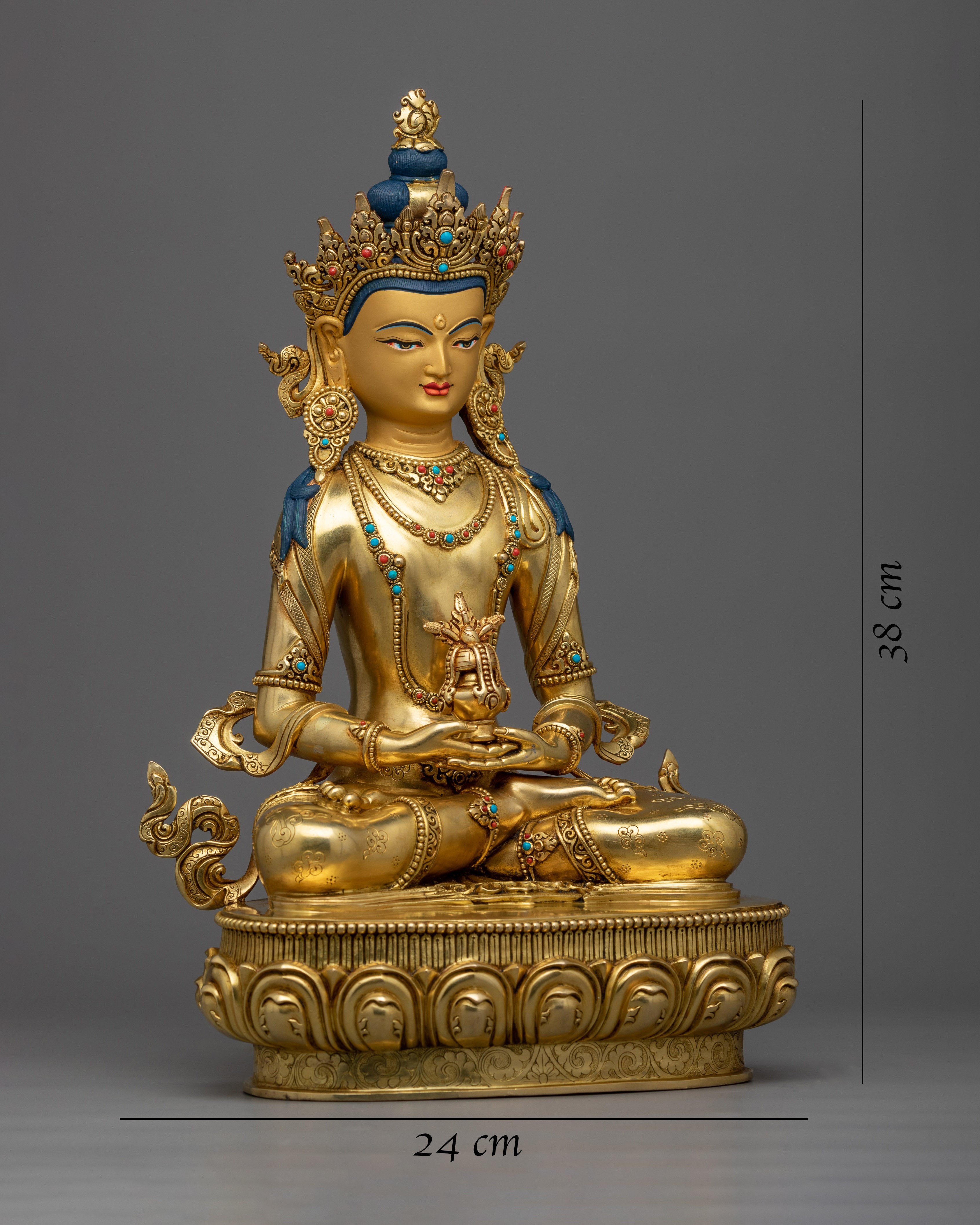 Amitayus Tathāgata Buddha Statue | Immerse in Wisdom and Longevity