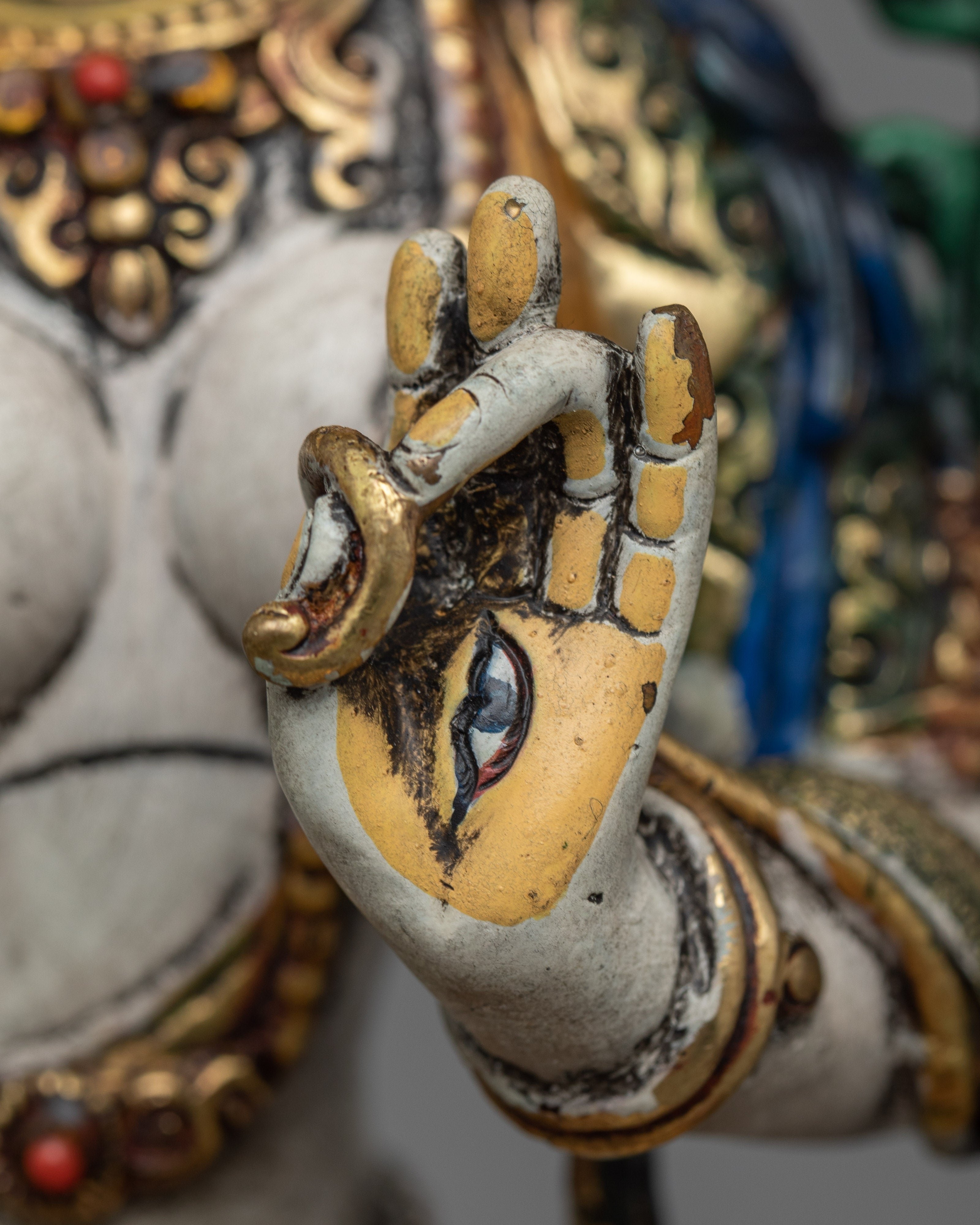 Female Buddhist Goddess White Tara Statue | Embrace Divine Feminine Energy