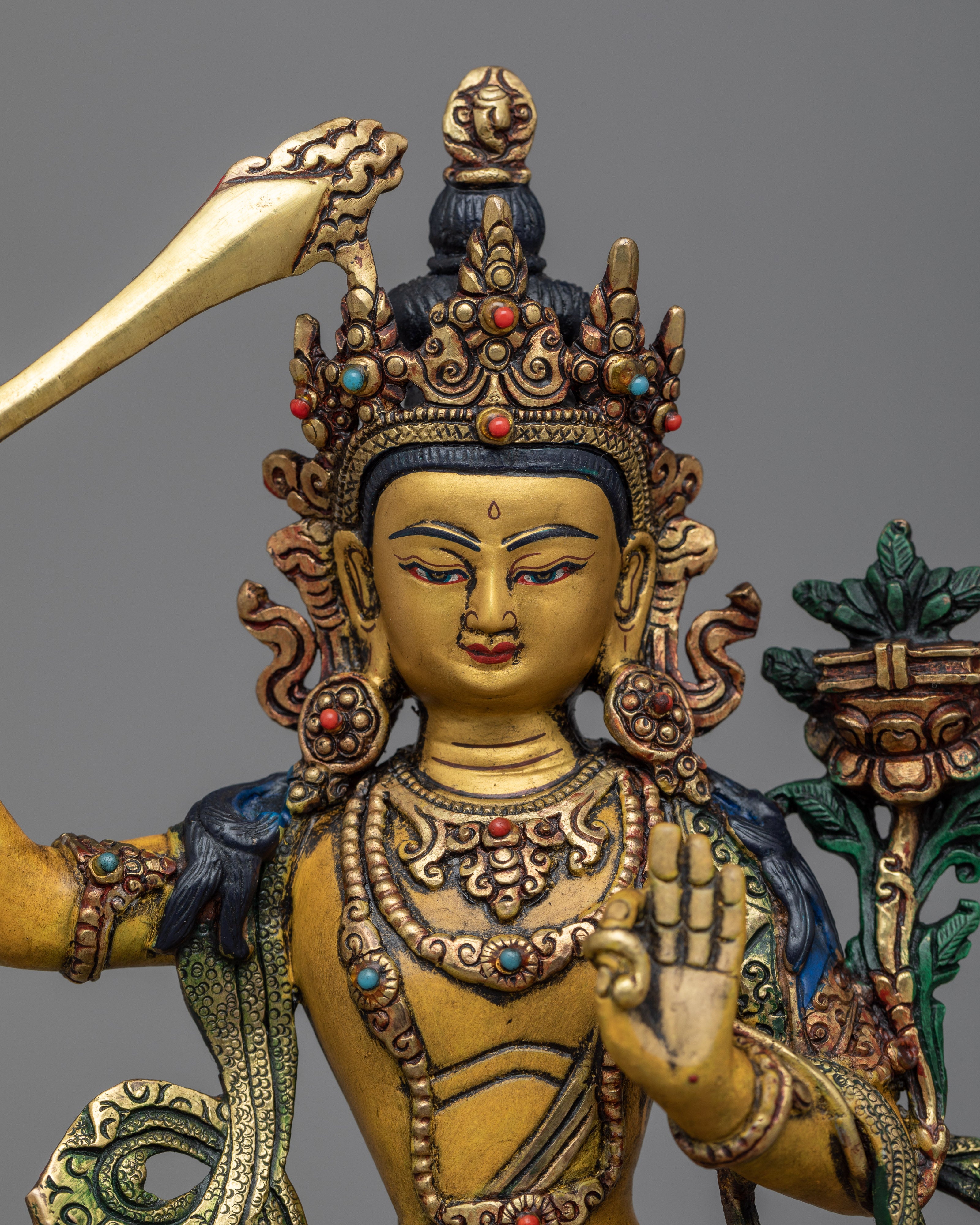 The Mañjuśrī Statue | Immerse yourself in the enlightened
