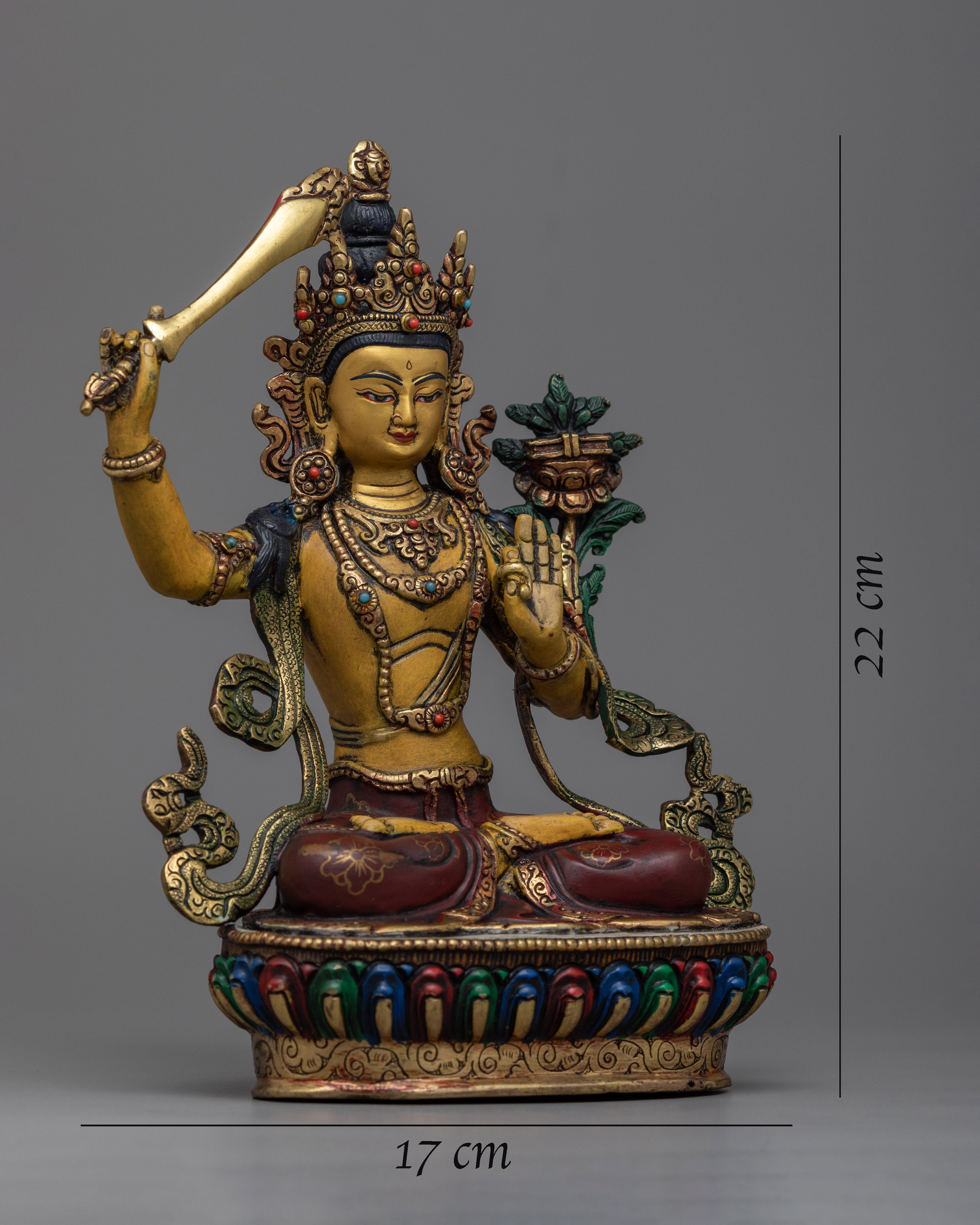 The Mañjuśrī Statue | Immerse yourself in the enlightened