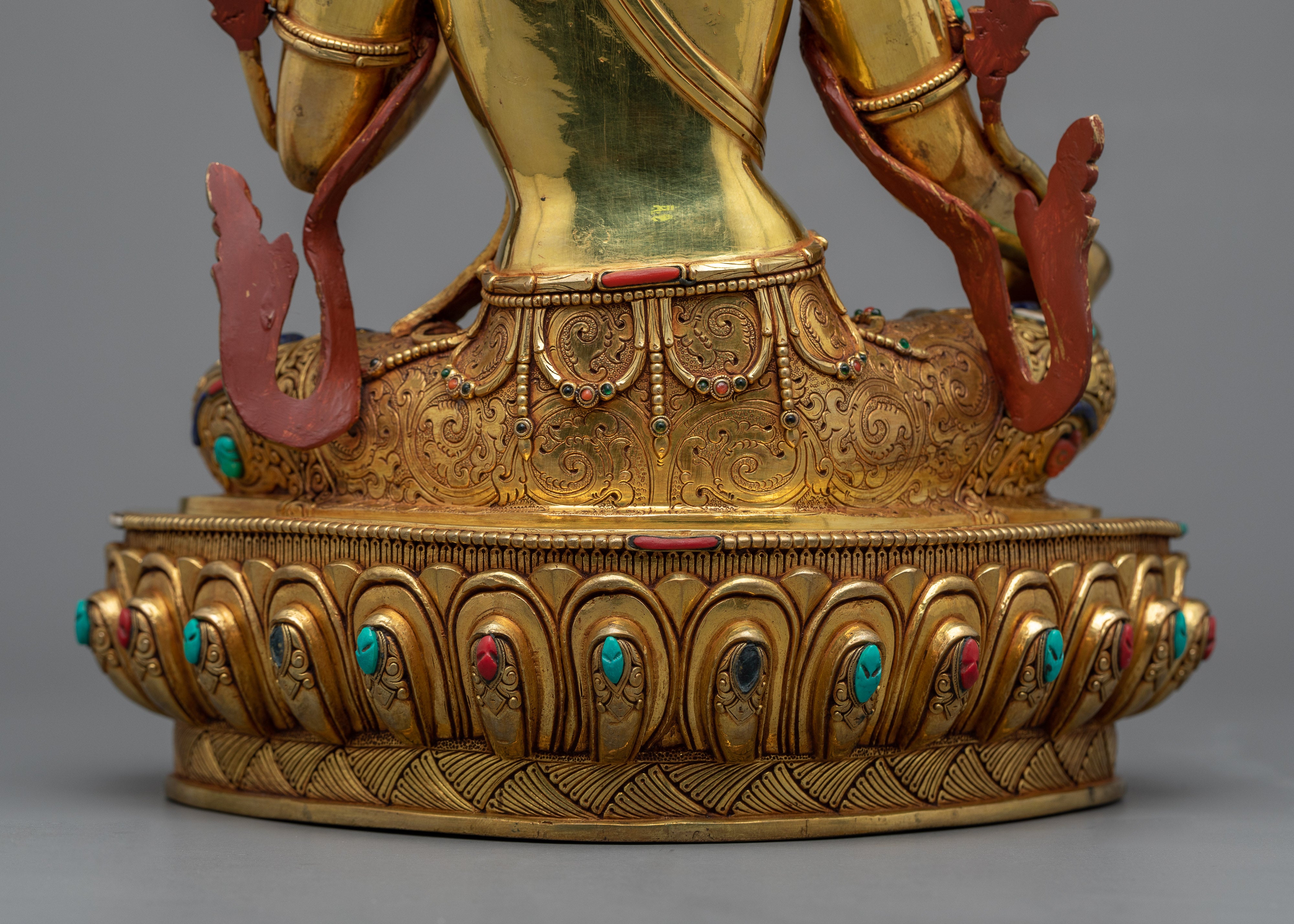 One of our Premium Statues of The Green Tara | Embark on a Journey of Compassion