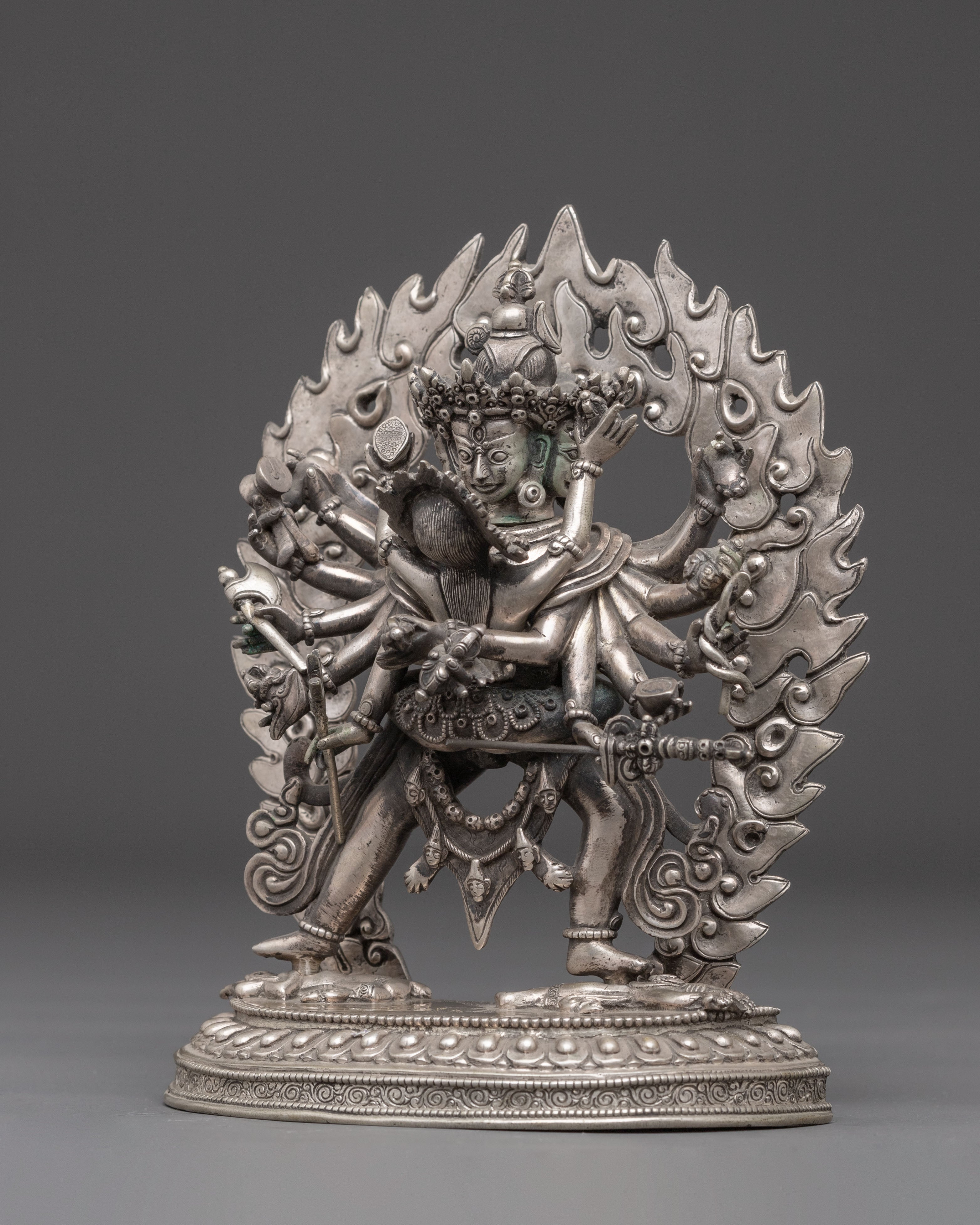 Handmade Statue of Tantric Deity Chakrasambhara | Tantric Yidam