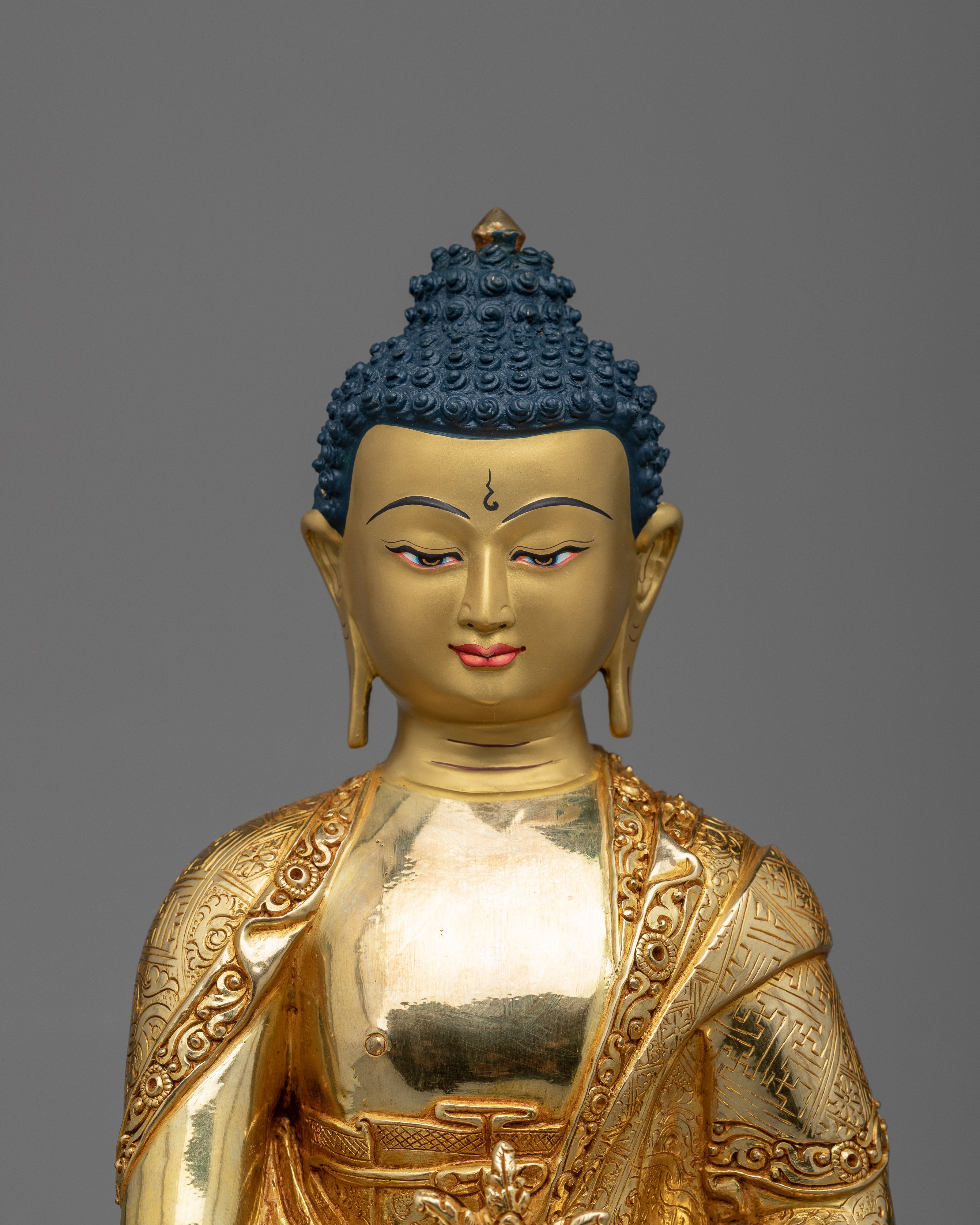 blue buddha