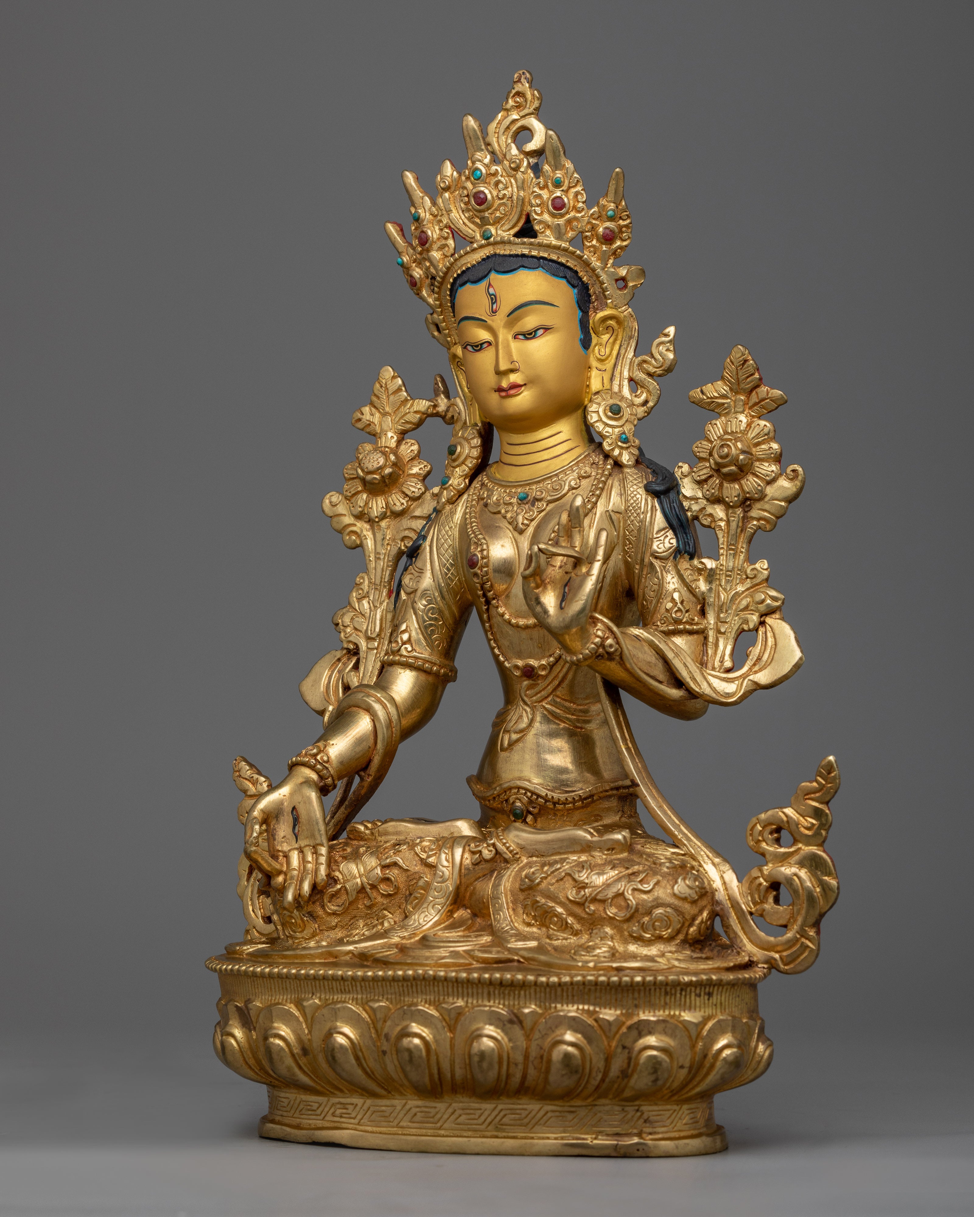 White Tara Maa Statue