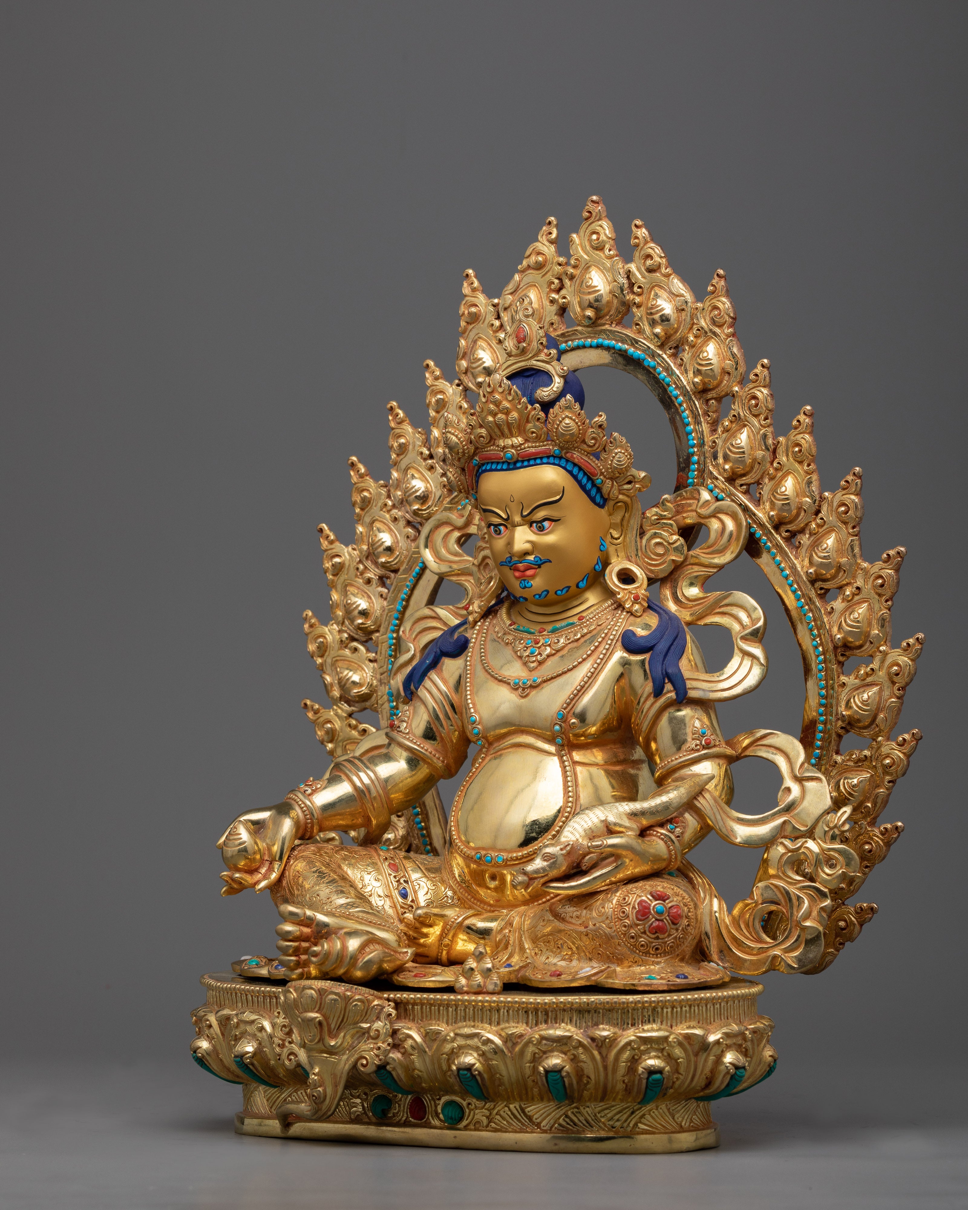 dzambhala-gold-gilded