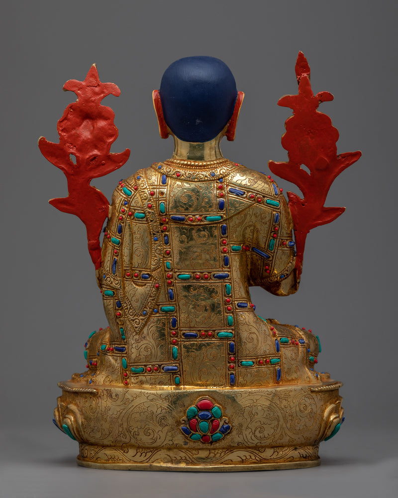 Gold Gilded Tsongkhapa Statue | Discover Enlightenment with our Sculpture