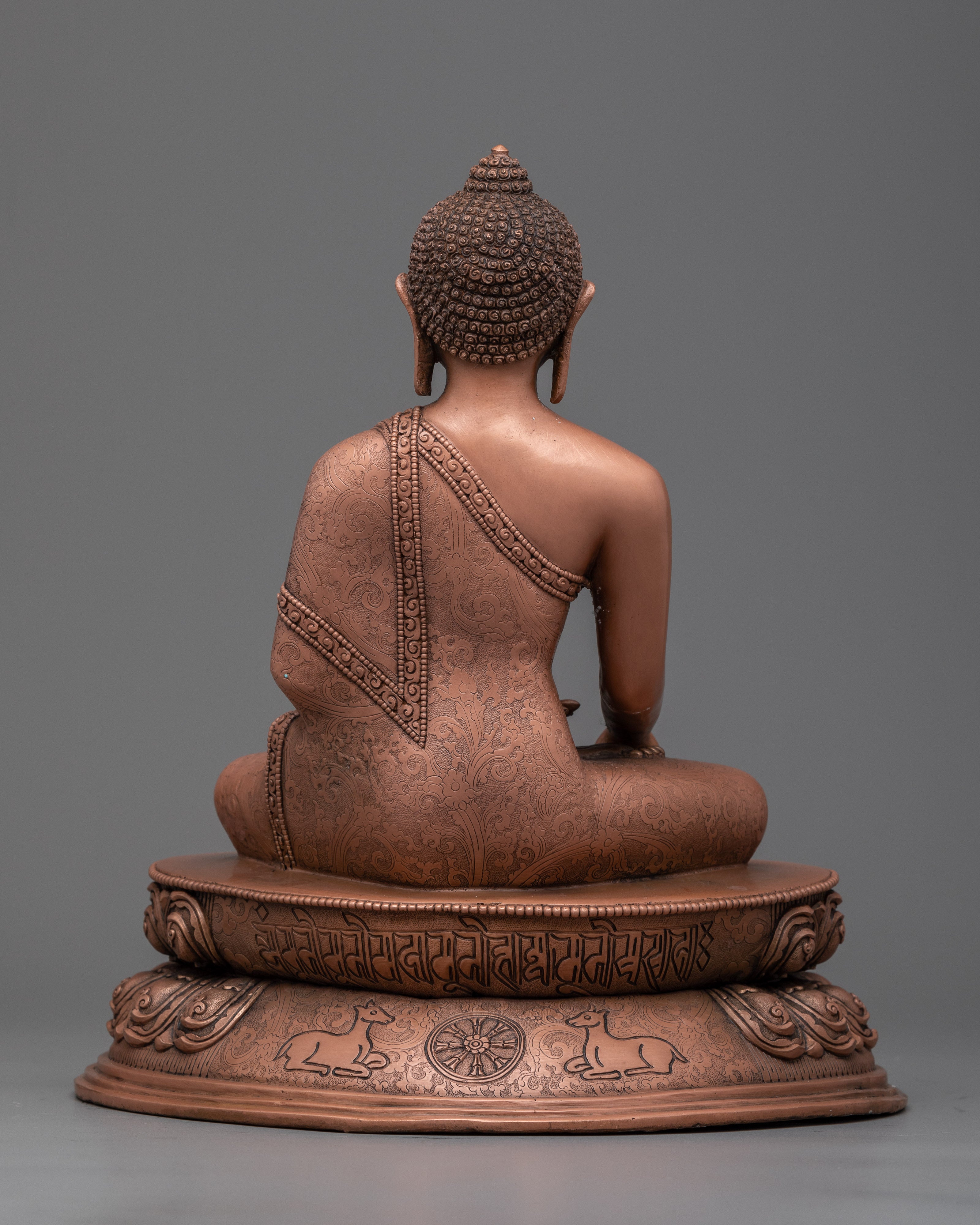 Oxidized Shakyamuni Buddha Statue | Himalayan Buddhist Art