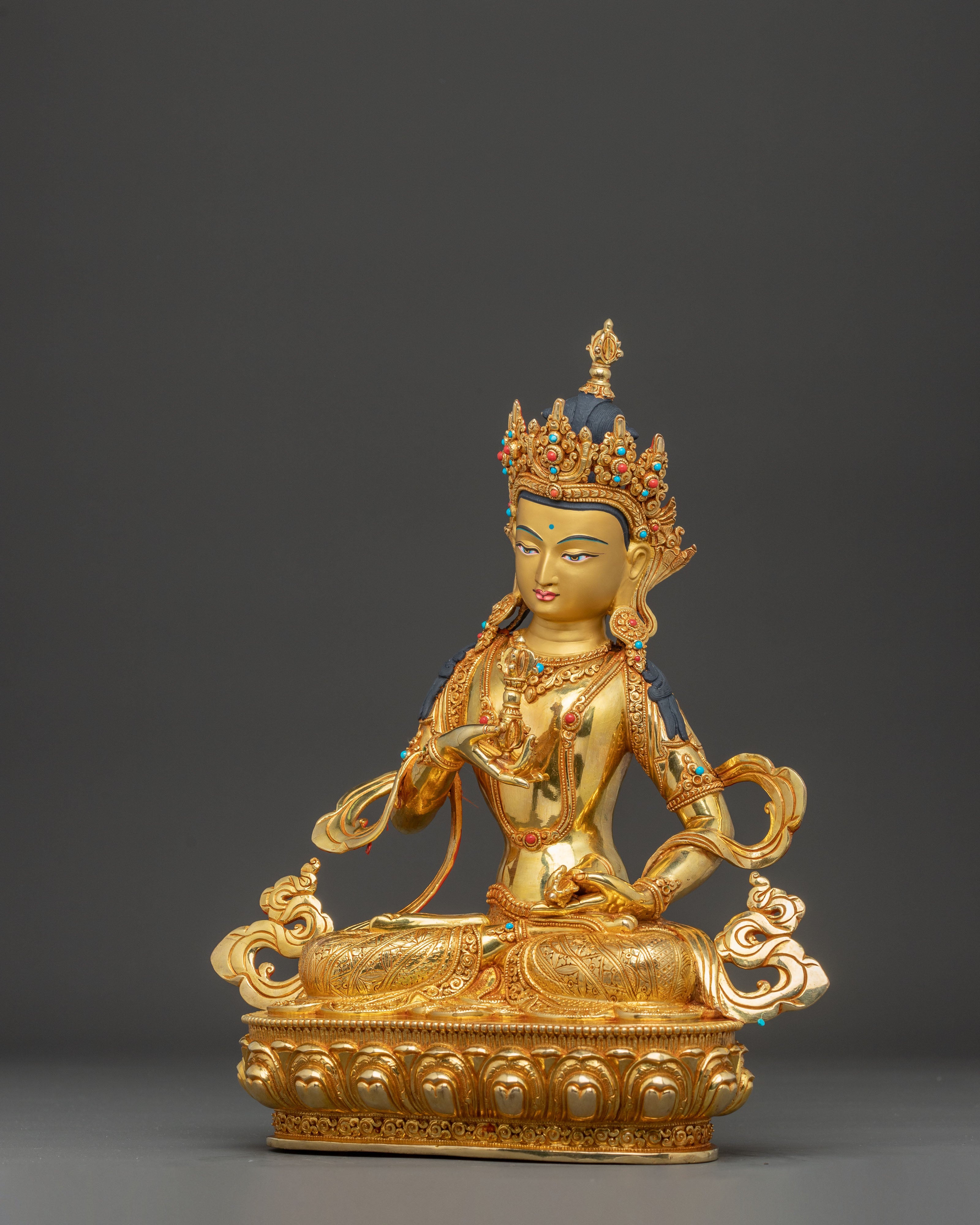 Golden Vajrasattva Art: Symbol of Purification
