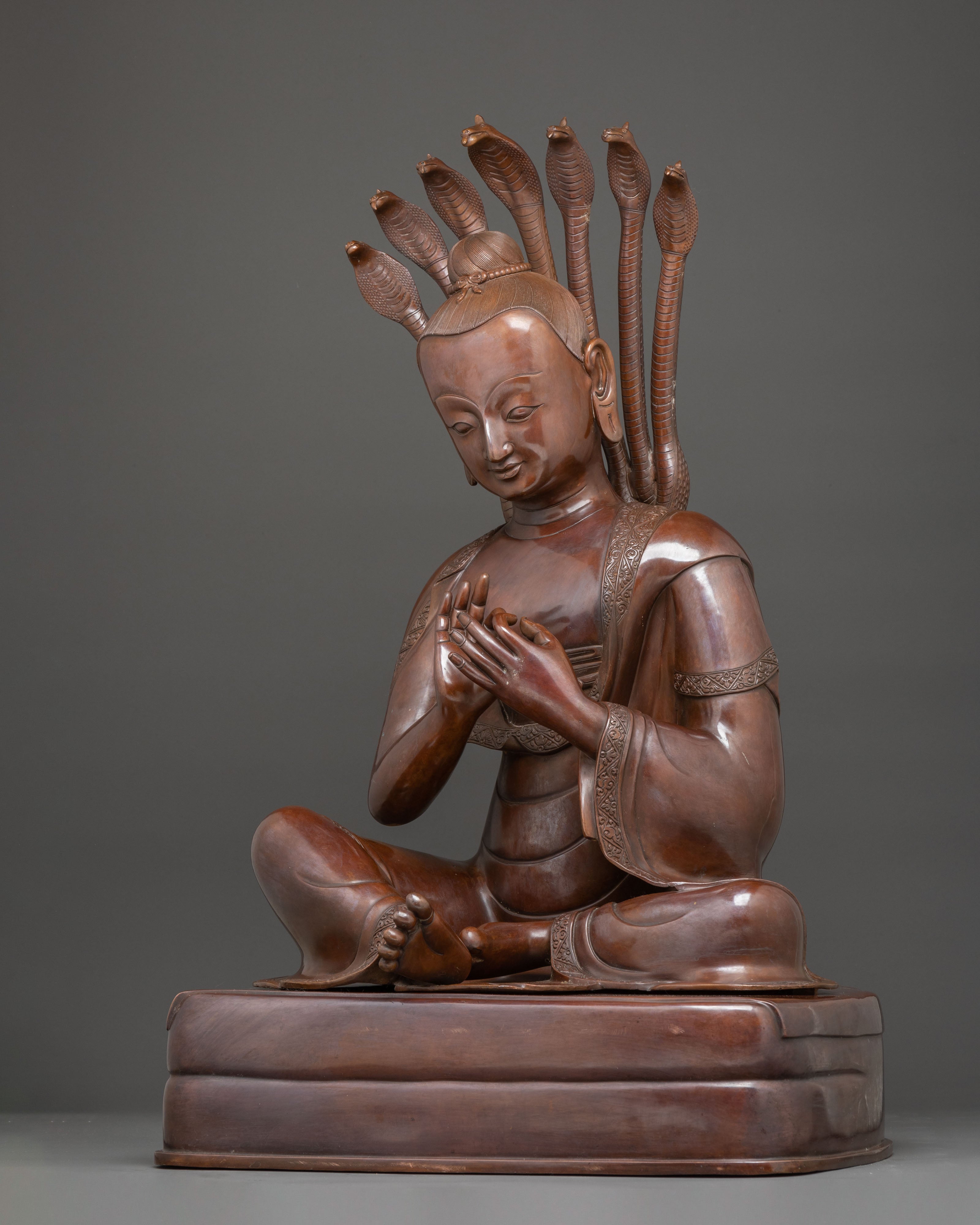 Handcrafted Statue of Nagarjuna | Buddhist Philosopher