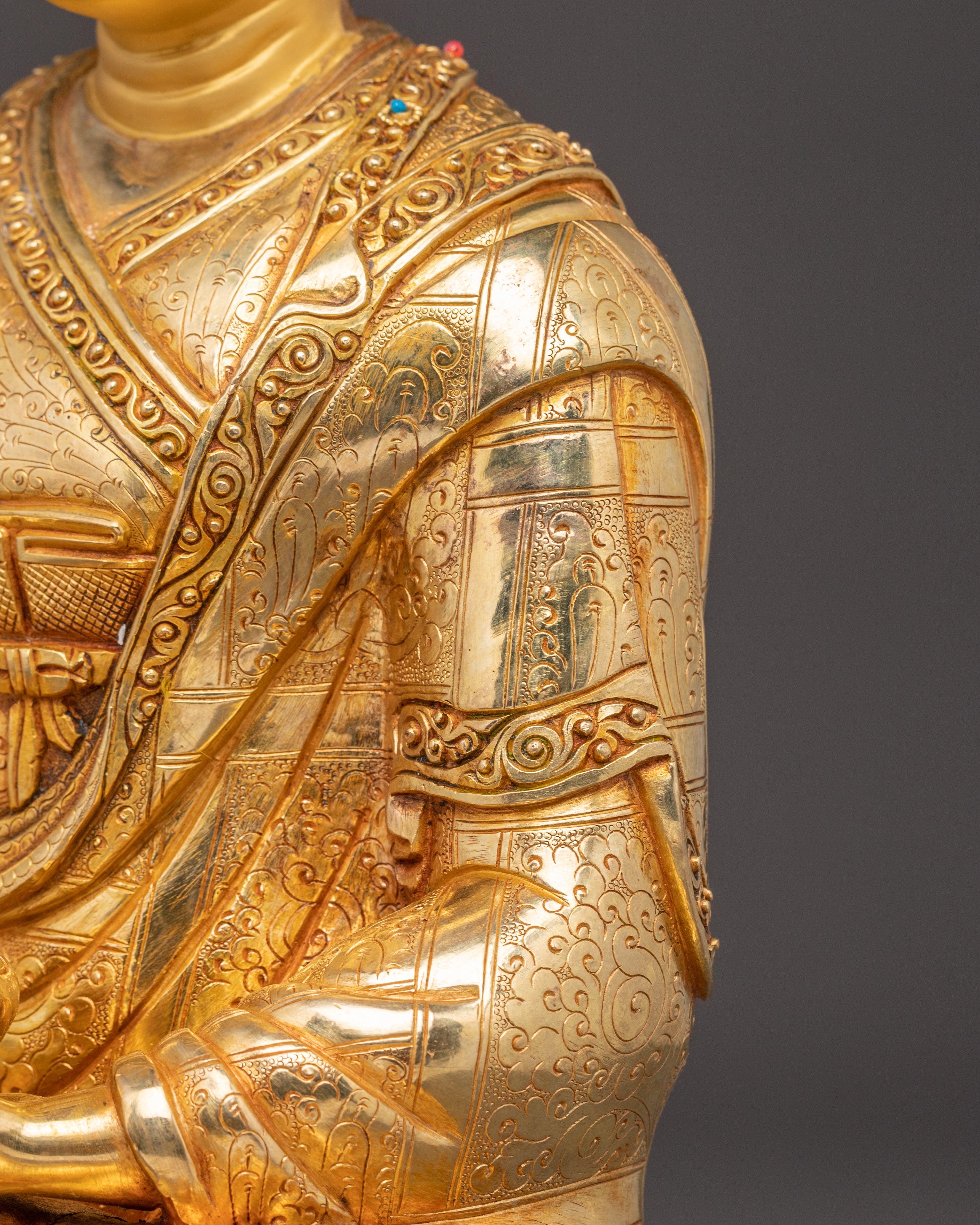 Jigten Sumgon Statue: Revered Buddhist Master