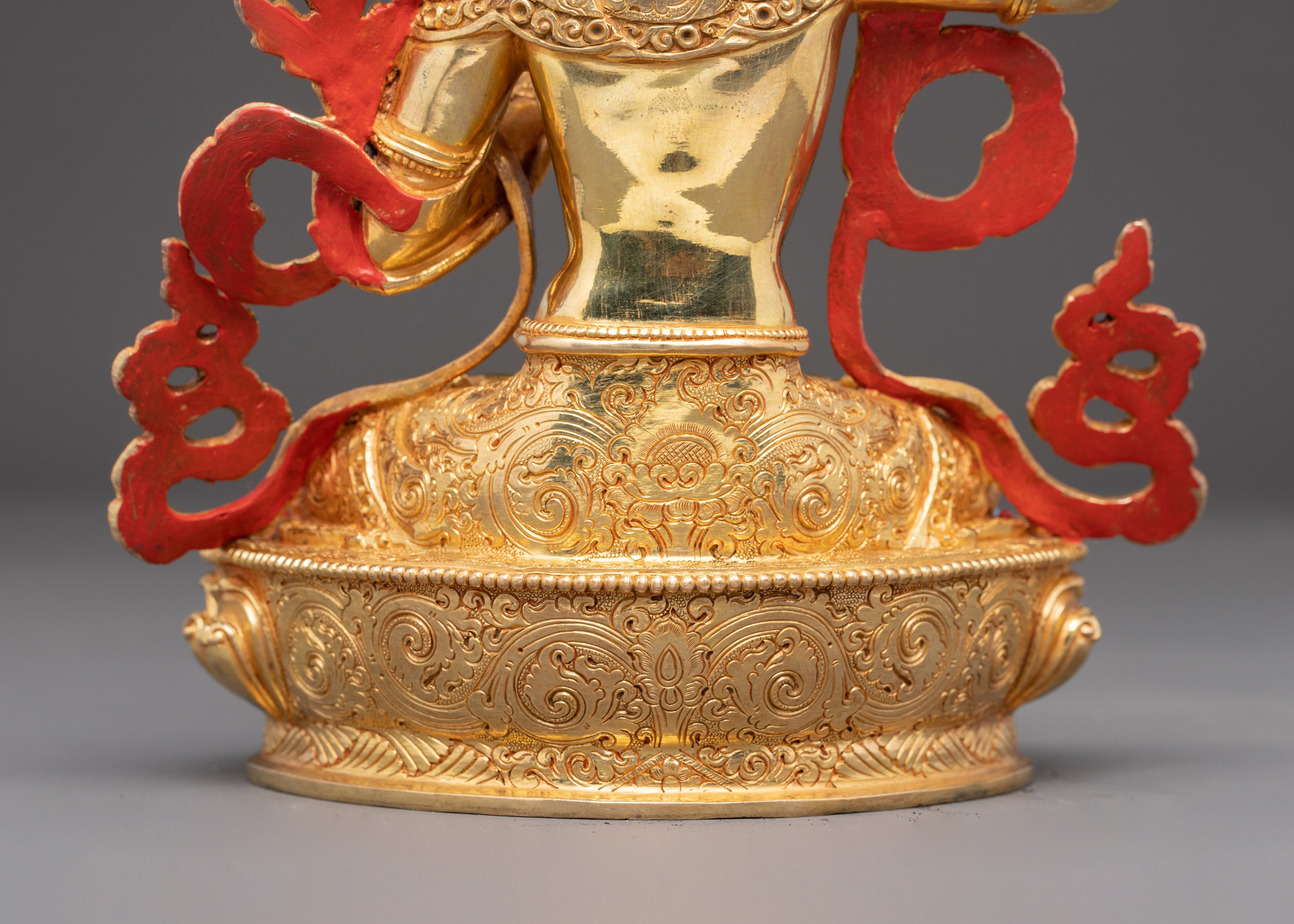 Nepalese Crafted Manjushri Statue | Traditional Himalayan Art