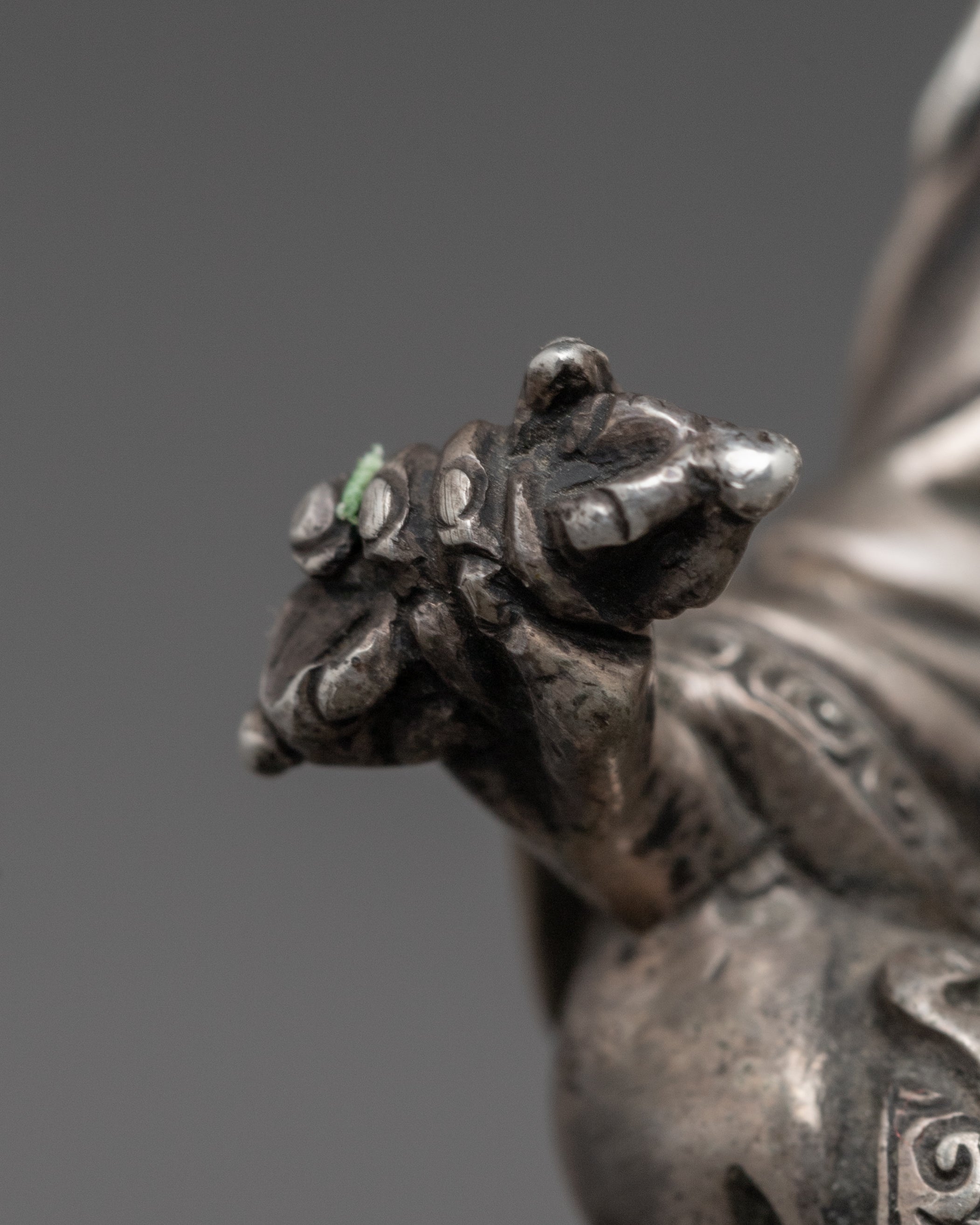 Silver Statue of Padmasambhava | Tantric Master