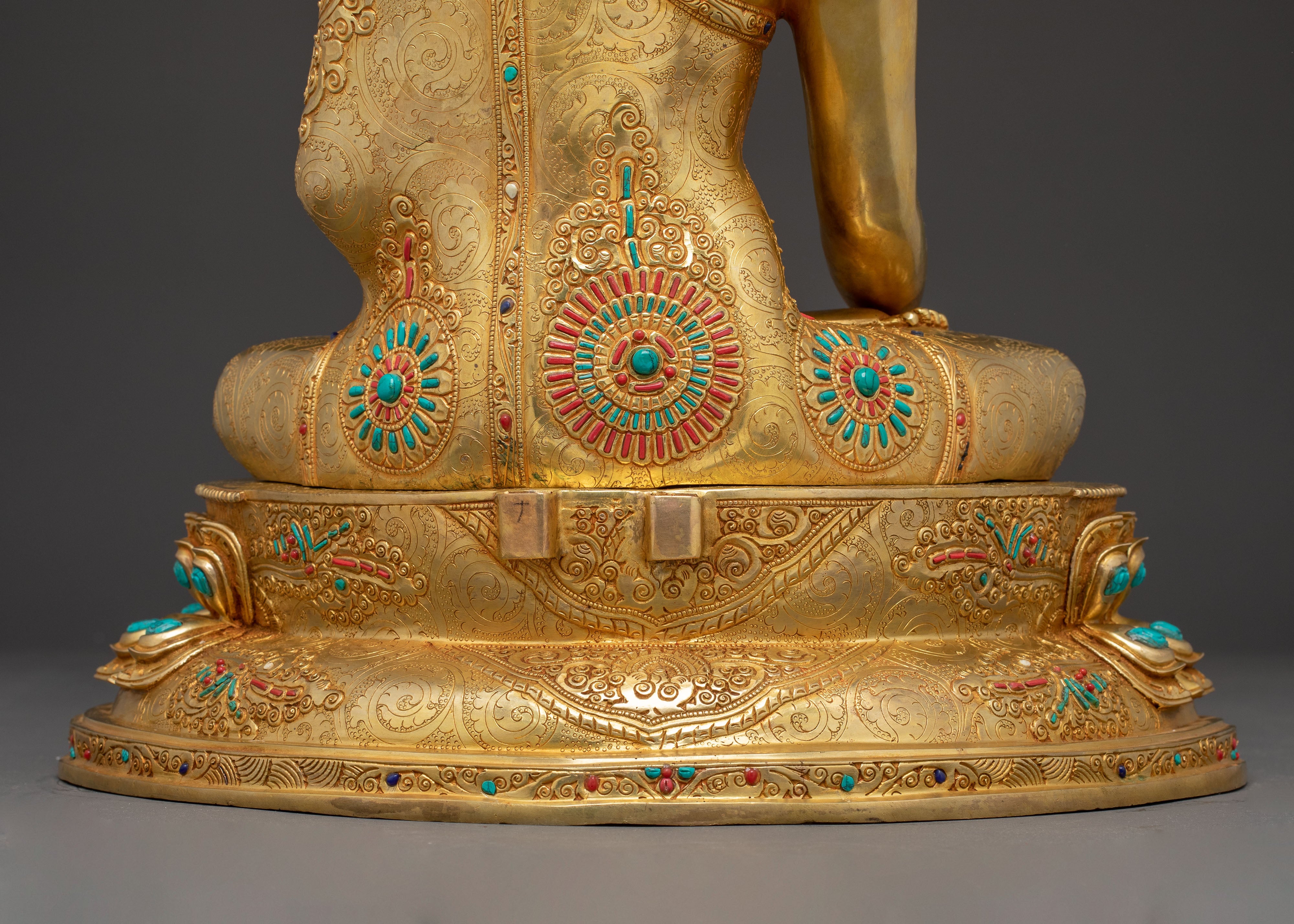 Handmade Buddhist Three Buddha Trio | Shakyamuni, Amitabha, and Medicine Buddha