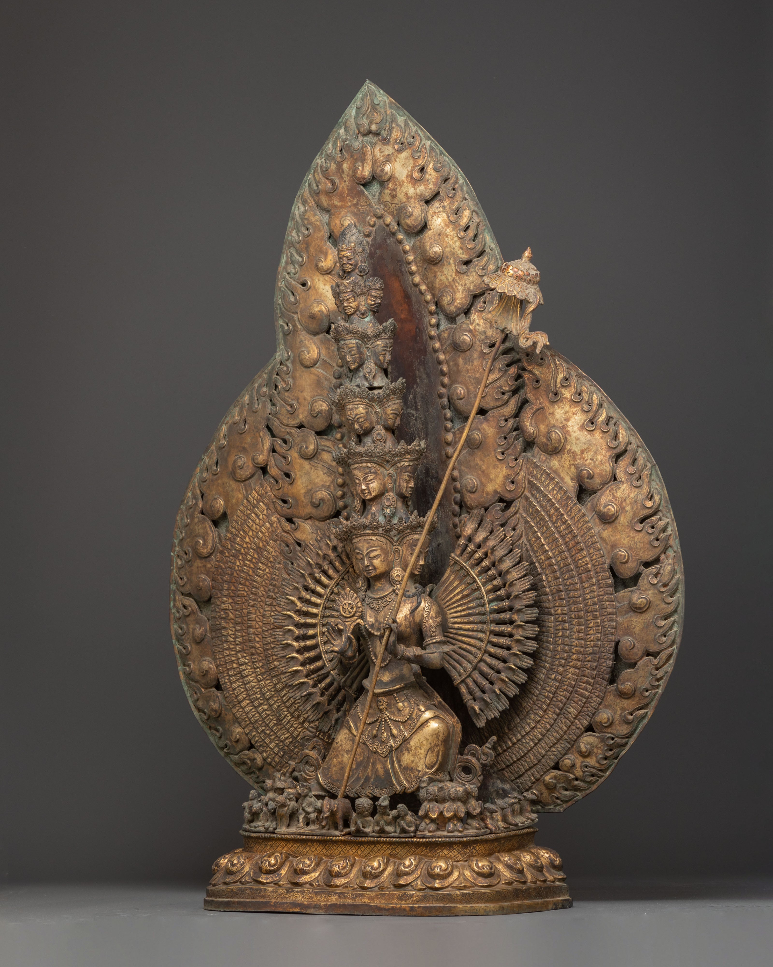 Handmade Statue Of 1000 Armed Chenrezig | Spiritual Decor