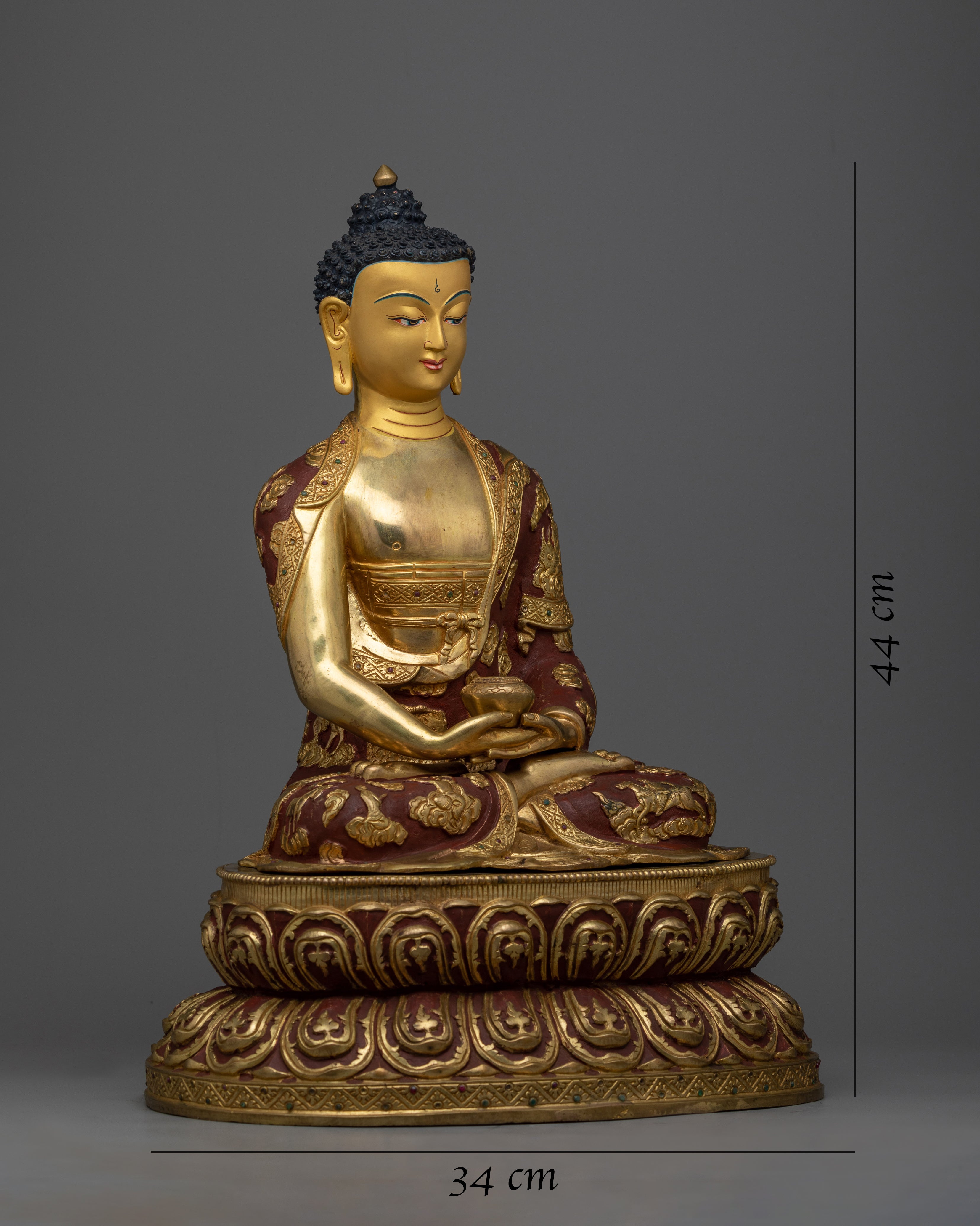 Dhyani Amitabha Buddha Statue | Attain Enlightenment and Boundless Light