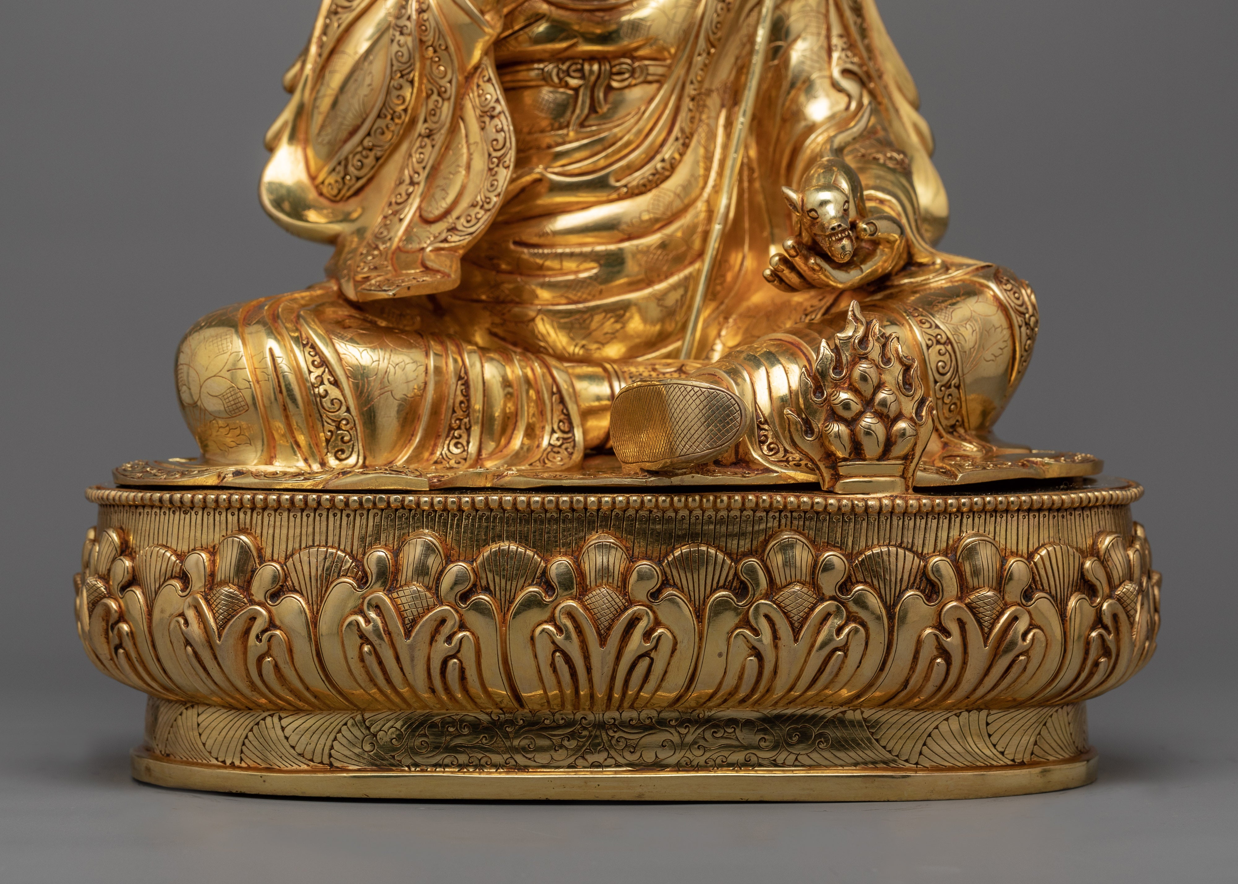 Guru Orgyen Norla Statue | Manifestation of Vajra Body | Buddhist Wealth Deity