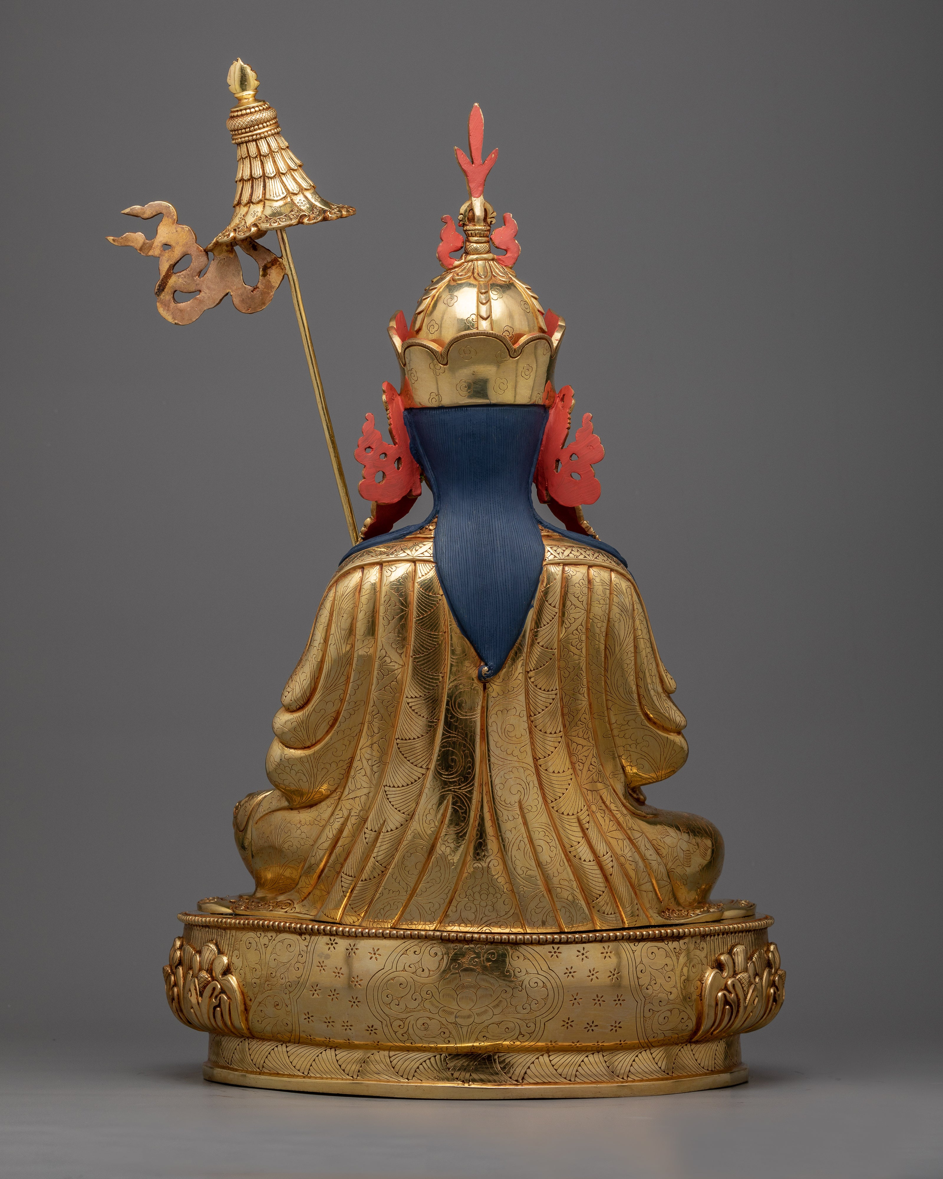 Guru Orgyen Norla Statue | Manifestation of Vajra Body | Buddhist Wealth Deity