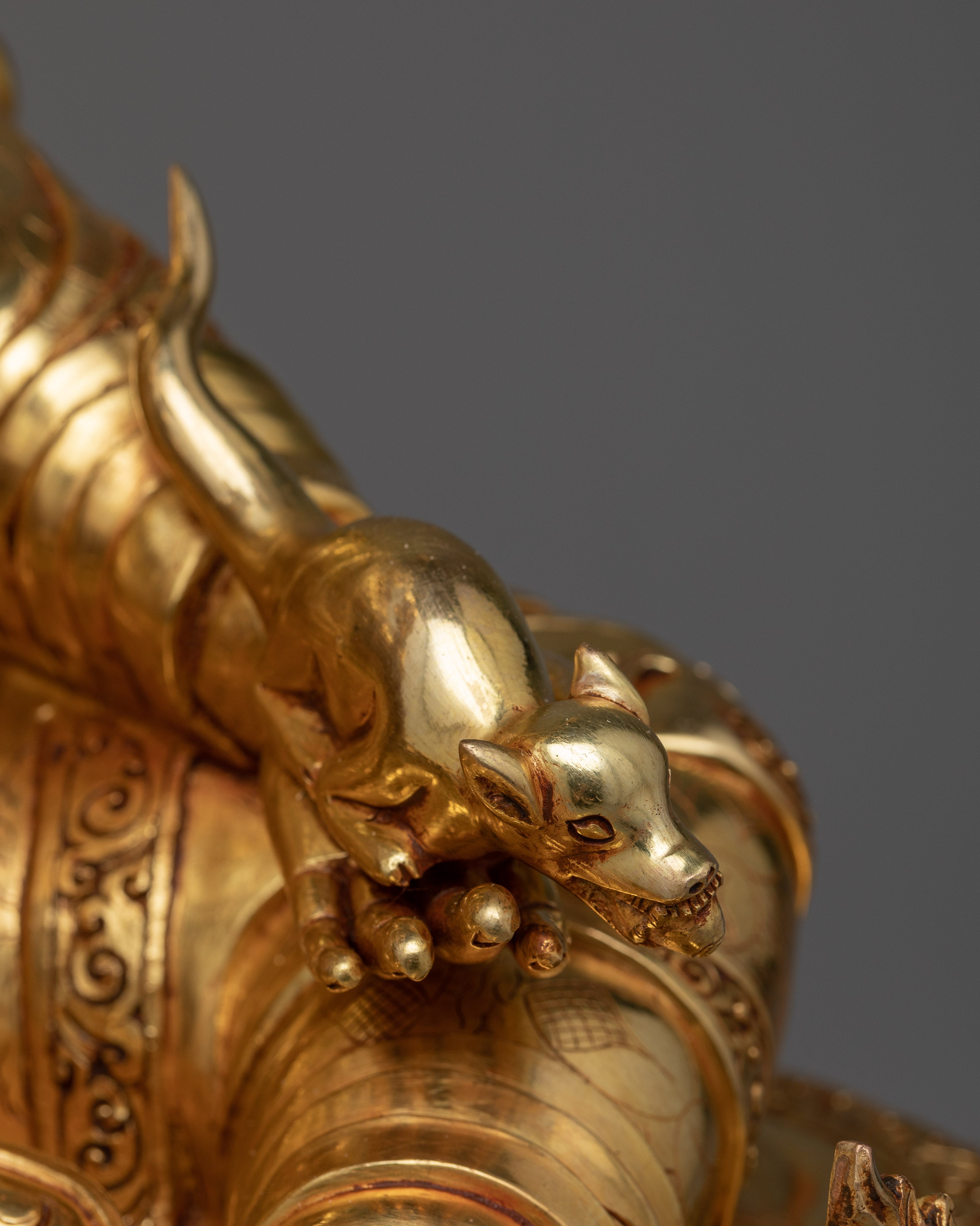 Guru Orgyen Norla Statue | Manifestation of Vajra Body | Buddhist Wealth Deity