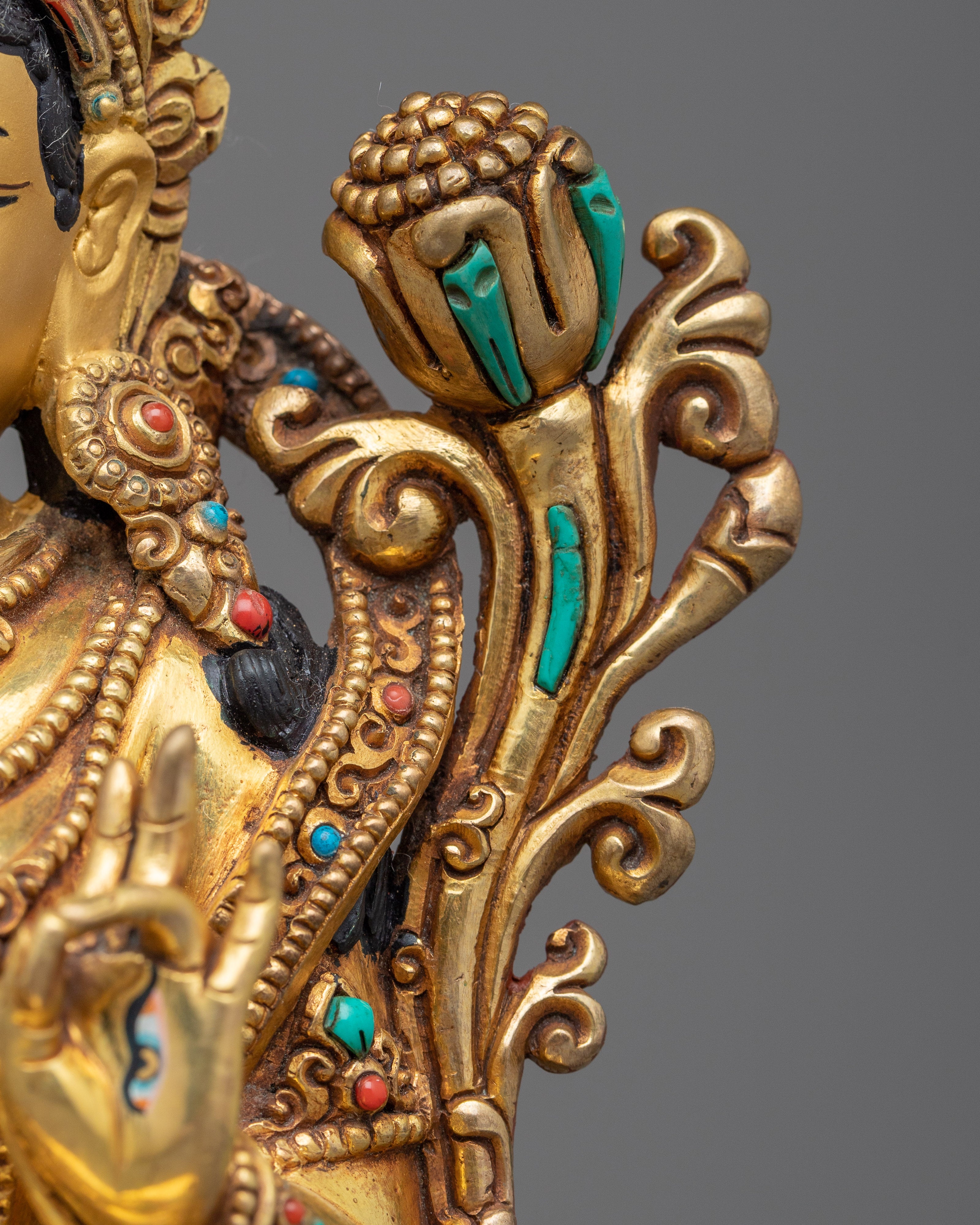 White Tara Tibetan Statue | Embrace Healing, Compassion and longevity