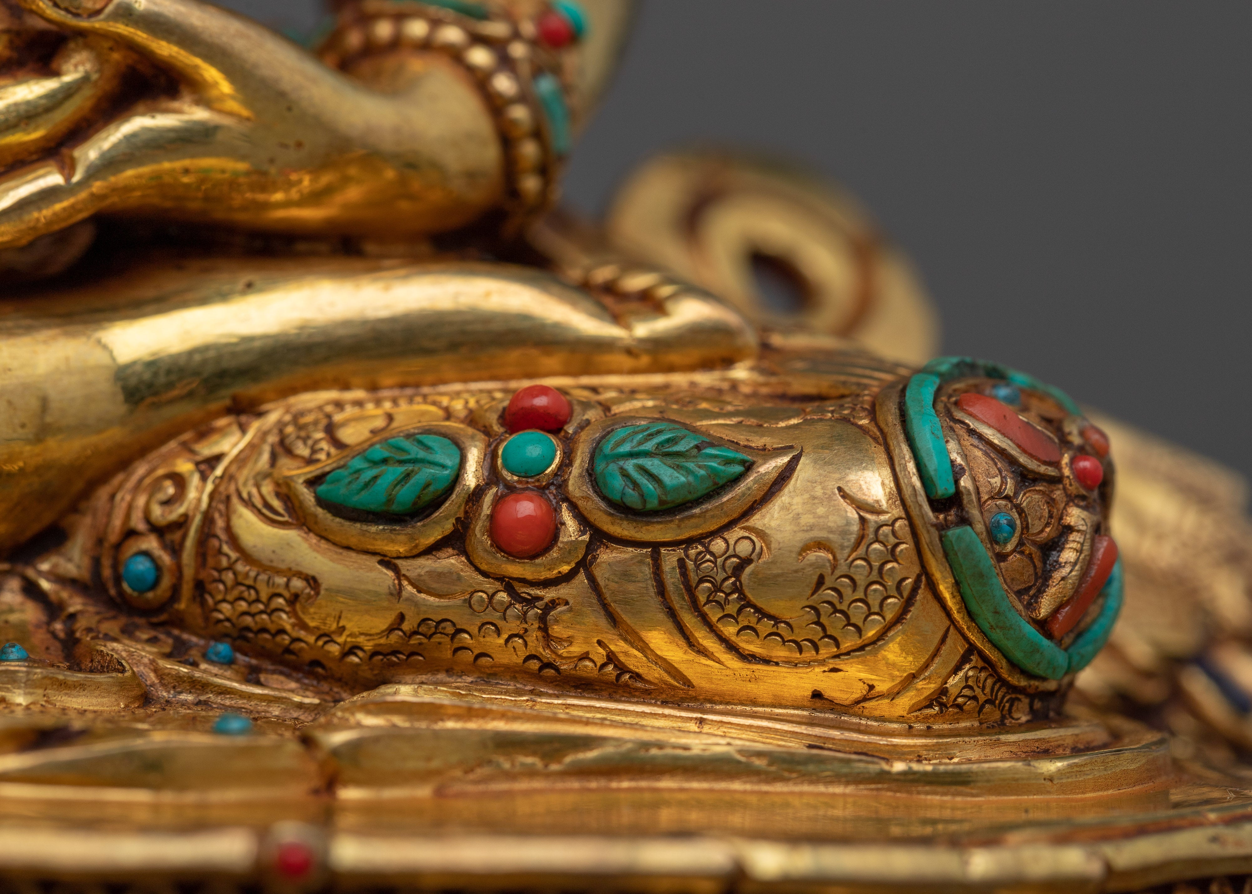 Amitayus Buddha Statue | Welcome Immortal Life with our Gold Gilded Sculpture