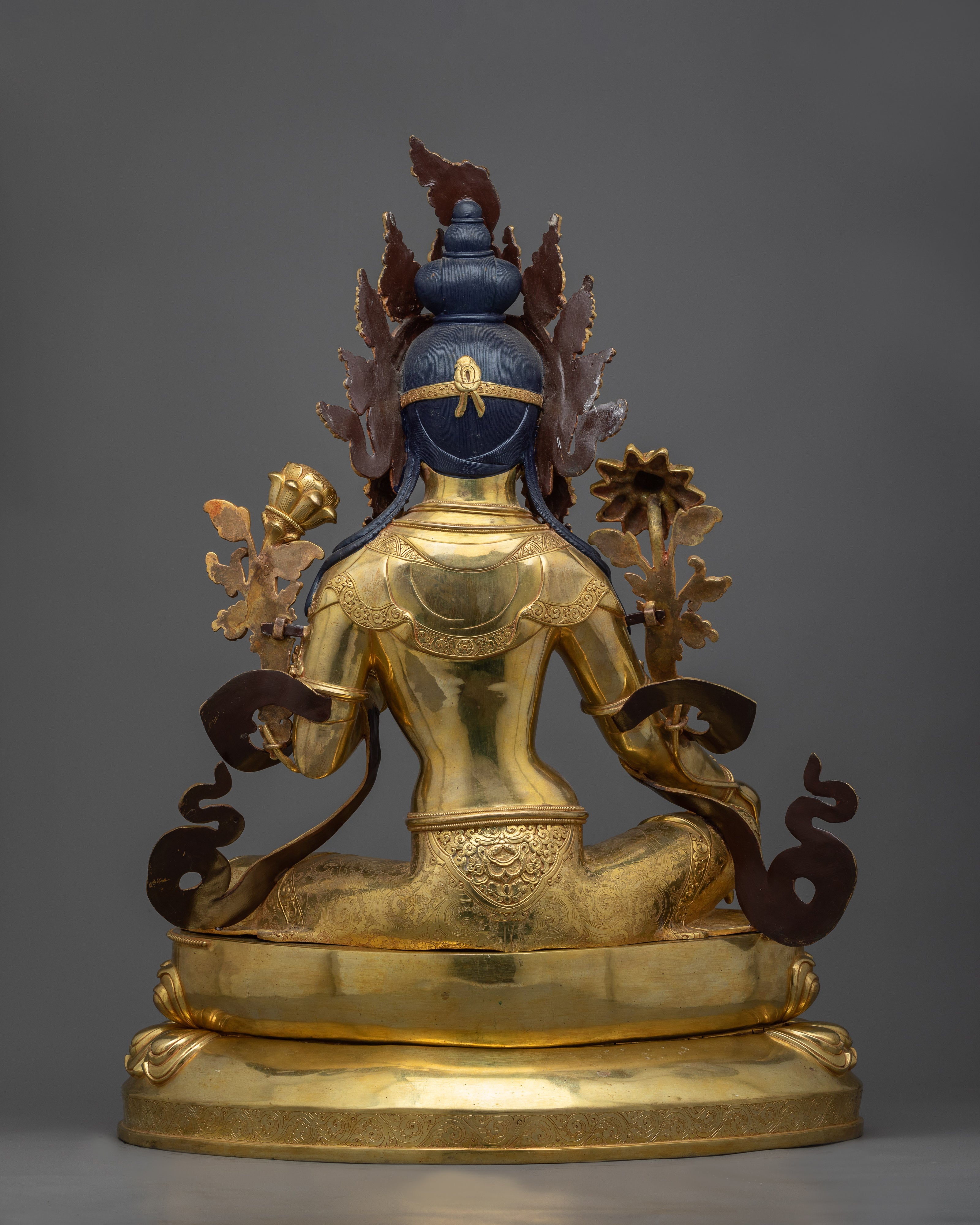 Majestic The Green Tara Statue | Immerse in Divine Protection with Ma Tara