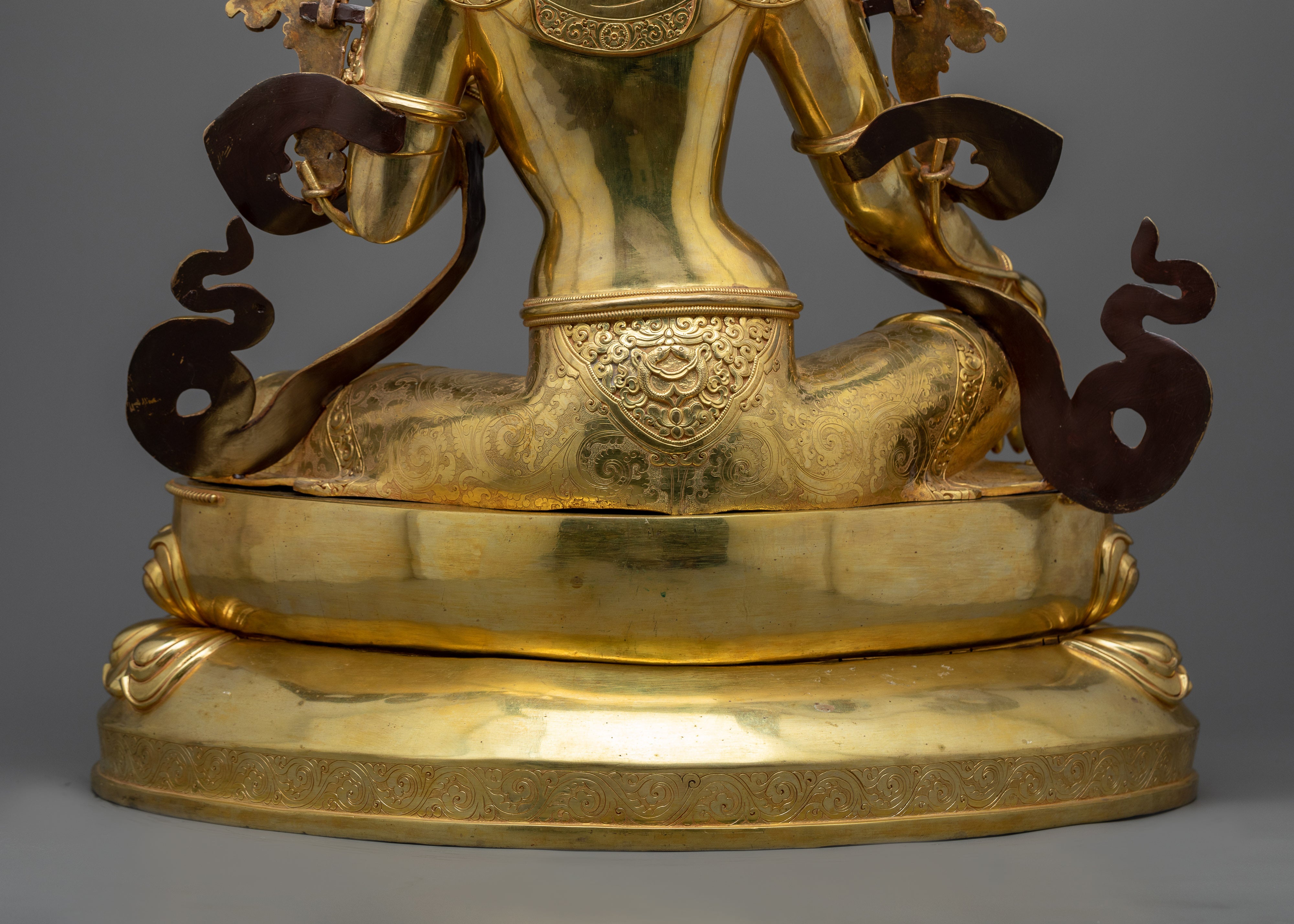 Majestic The Green Tara Statue | Immerse in Divine Protection with Ma Tara
