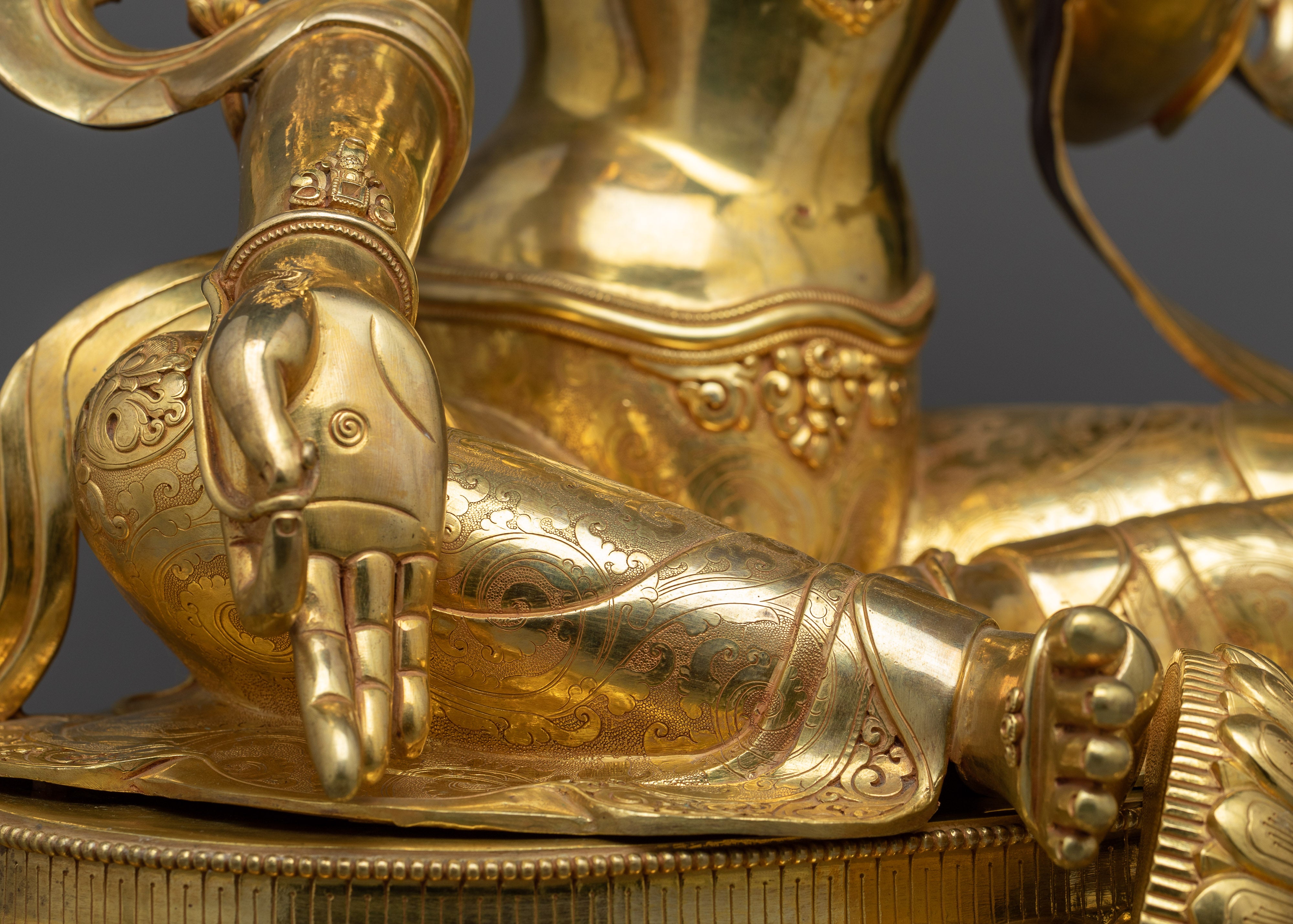 Majestic The Green Tara Statue | Immerse in Divine Protection with Ma Tara