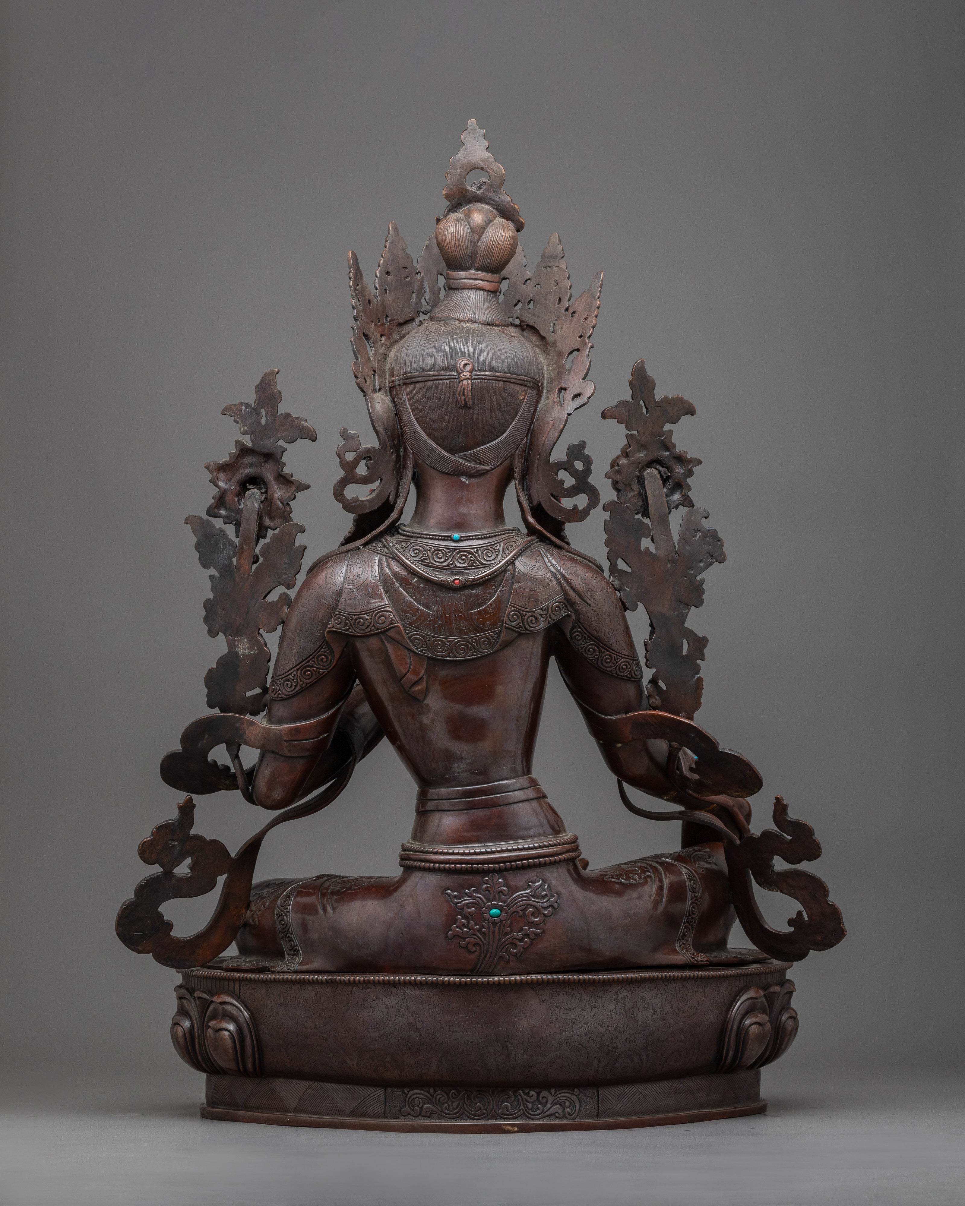 Tara The Green Goddess Sculpture | Experience Divine Compassion and Protection