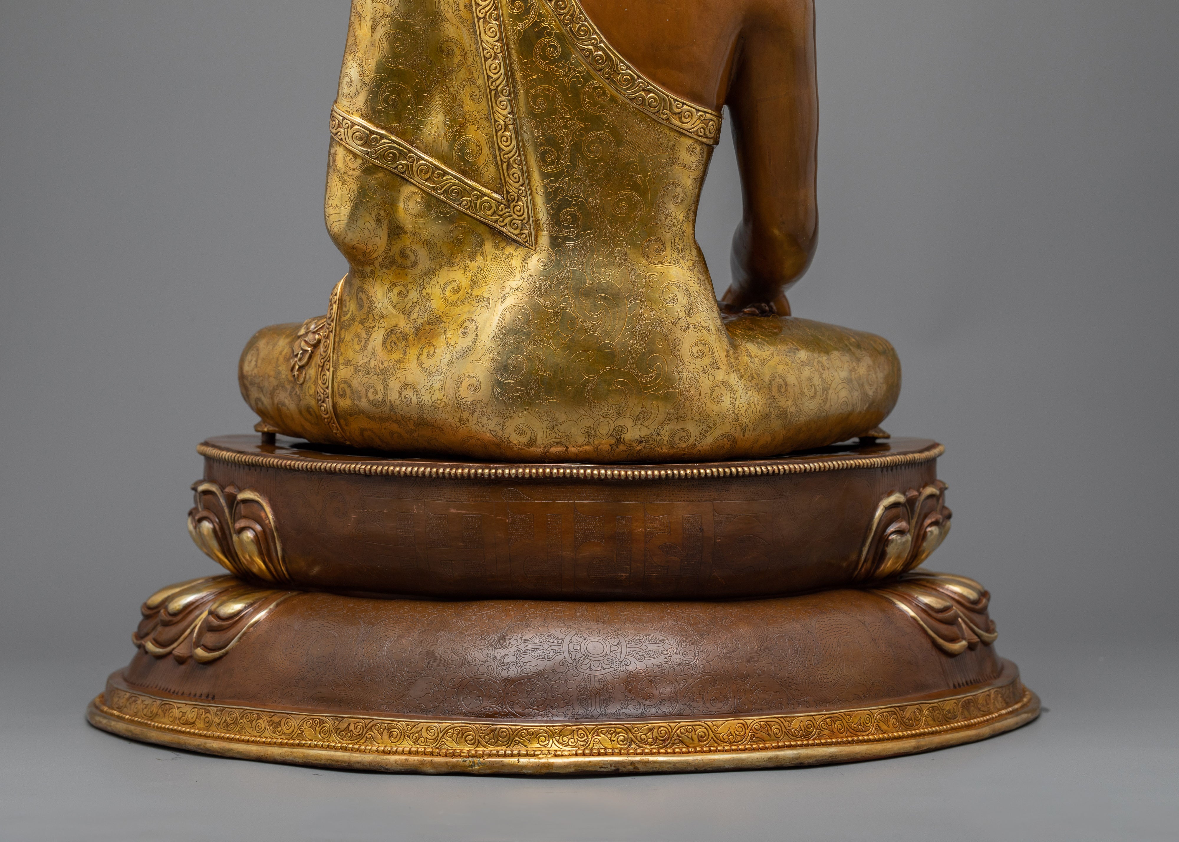 Copper Statue For Gautama Buddha Teachings | Immerse in Enlightenment
