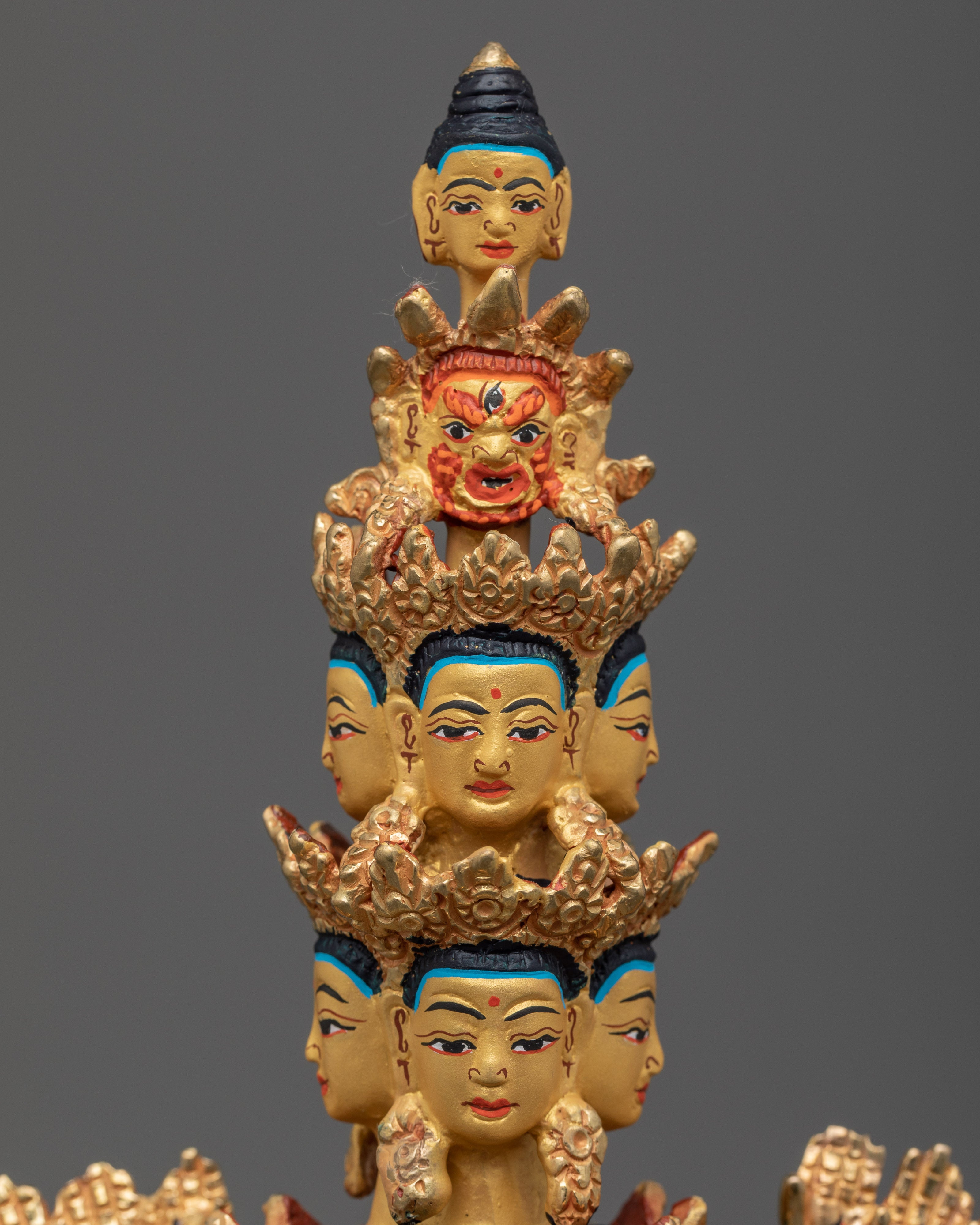 Thousand-Armed Avalokiteshvara Statue | Embodying Compassion in Action